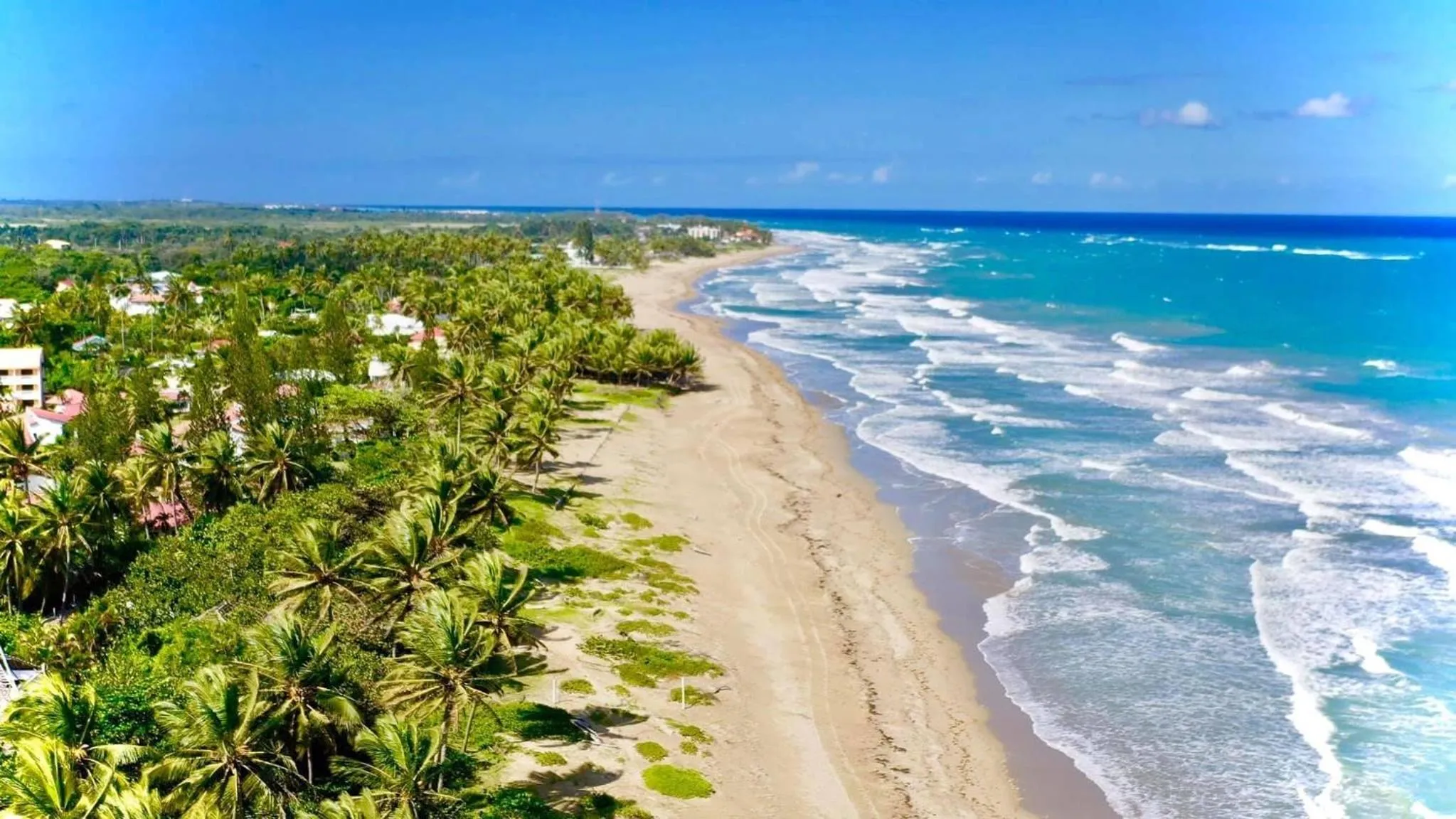 Bird's eye view in Brisas Doradas Beachfront Villa