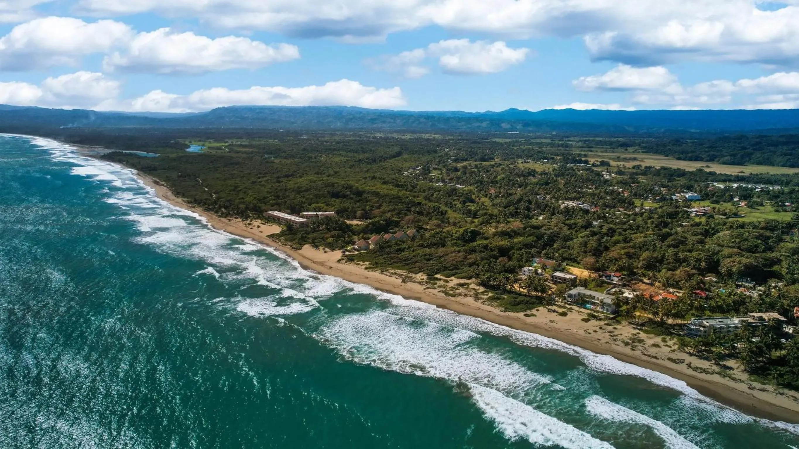 Bird's eye view in Brisas Doradas Beachfront Villa
