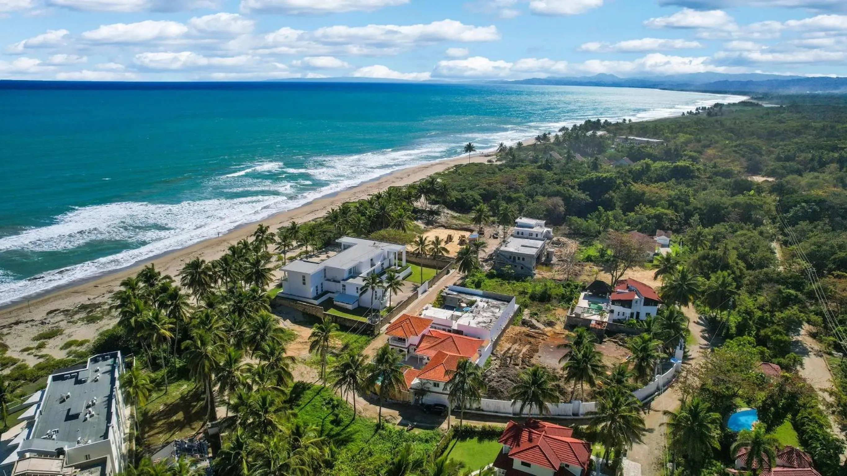 Bird's eye view in Brisas Doradas Beachfront Villa