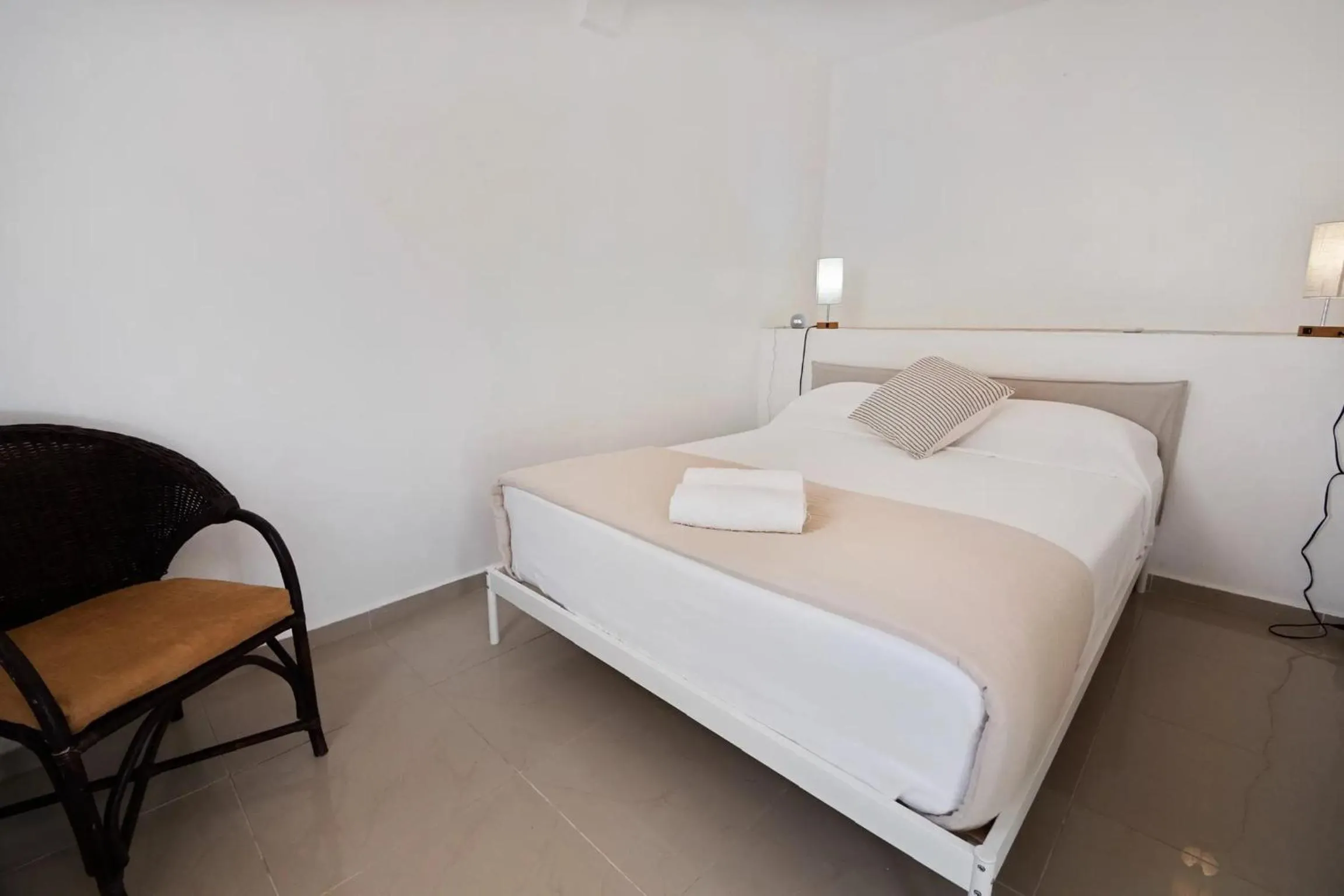 Bed in Brisas Doradas Beachfront Villa