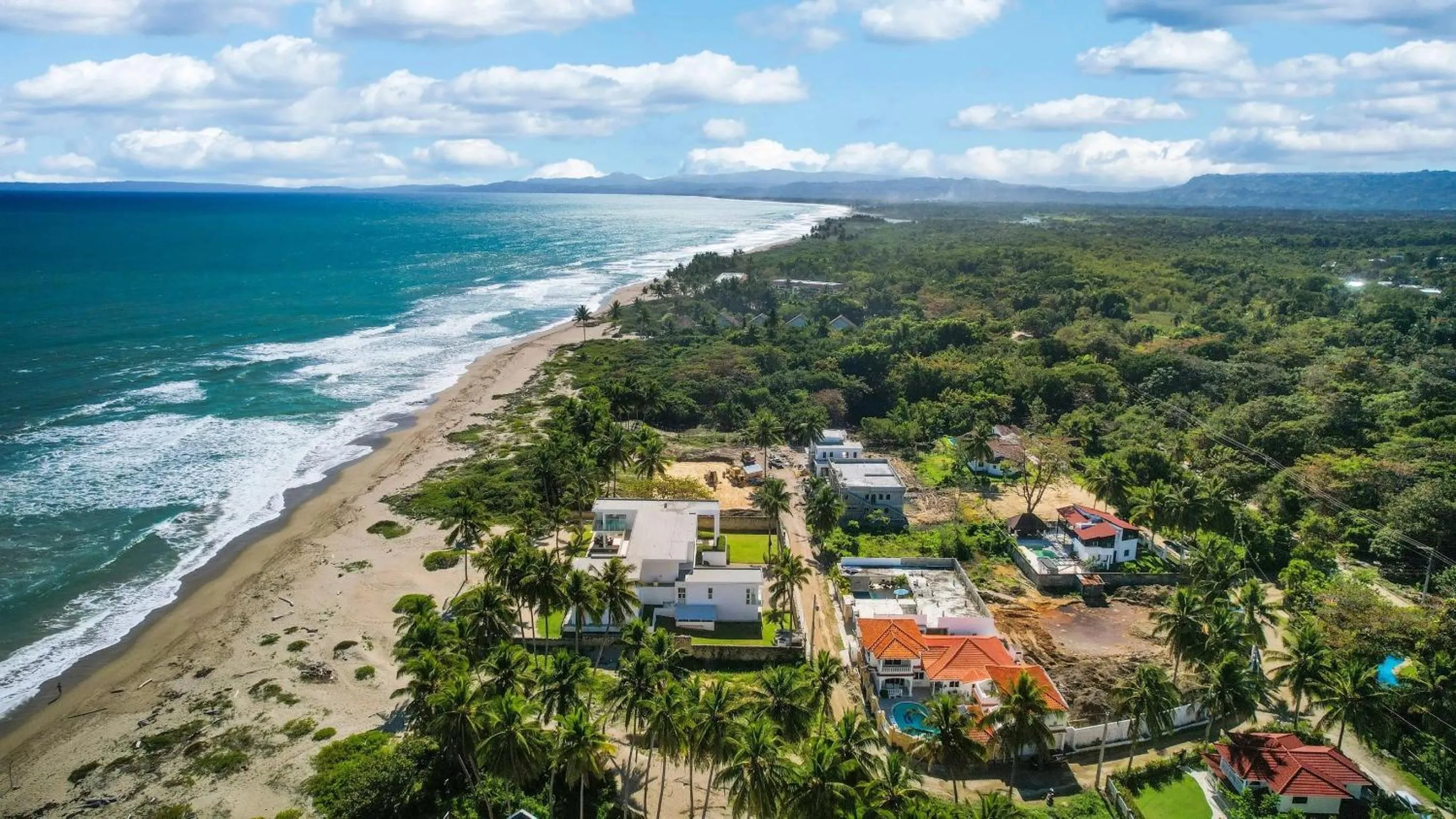 Bird's eye view in Brisas Doradas Beachfront Villa