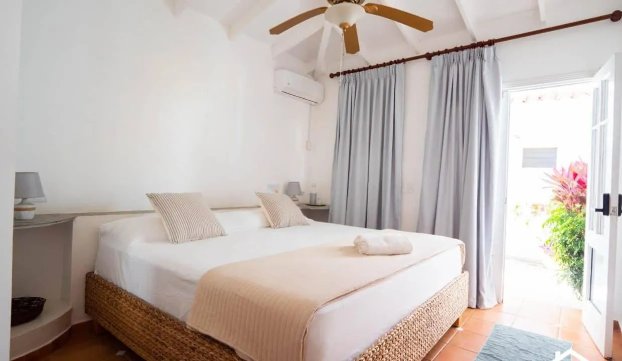 Bedroom, Bed in Brisas Doradas Beachfront Villa