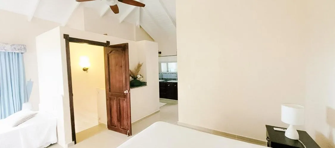 Bedroom, Bed in Brisas Doradas Beachfront Villa