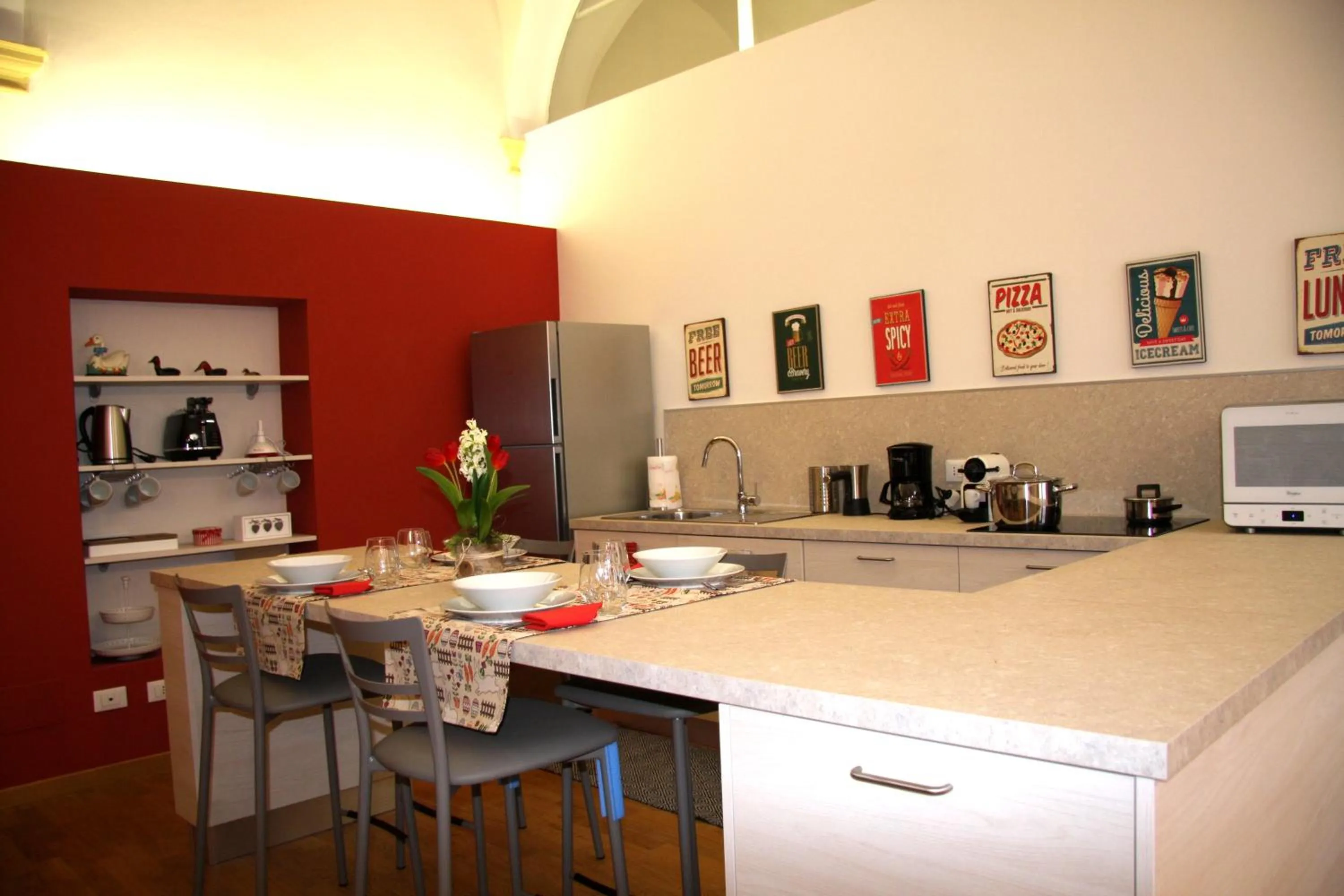 Kitchen or kitchenette in B&B al 19