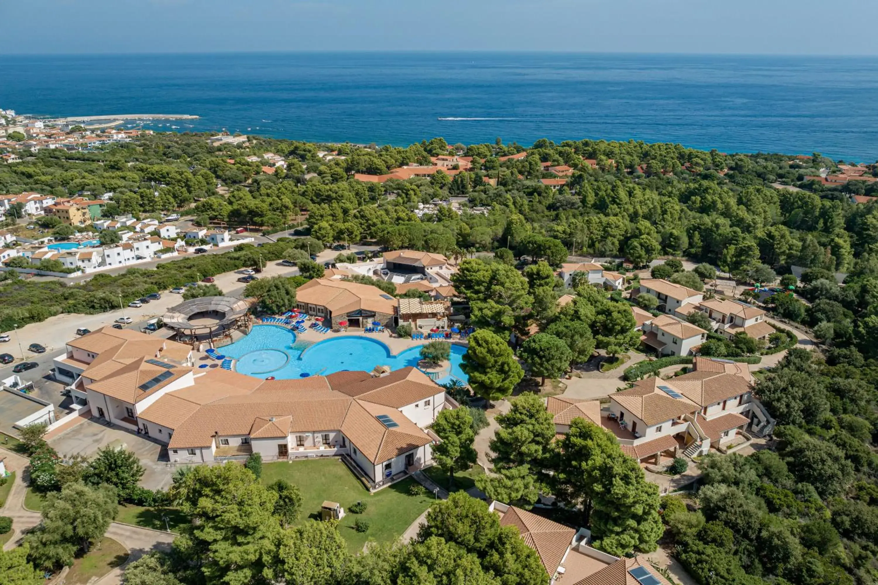Bird's eye view in Club Esse Cala Gonone Bird's eye view in Club Esse Cala Gonone