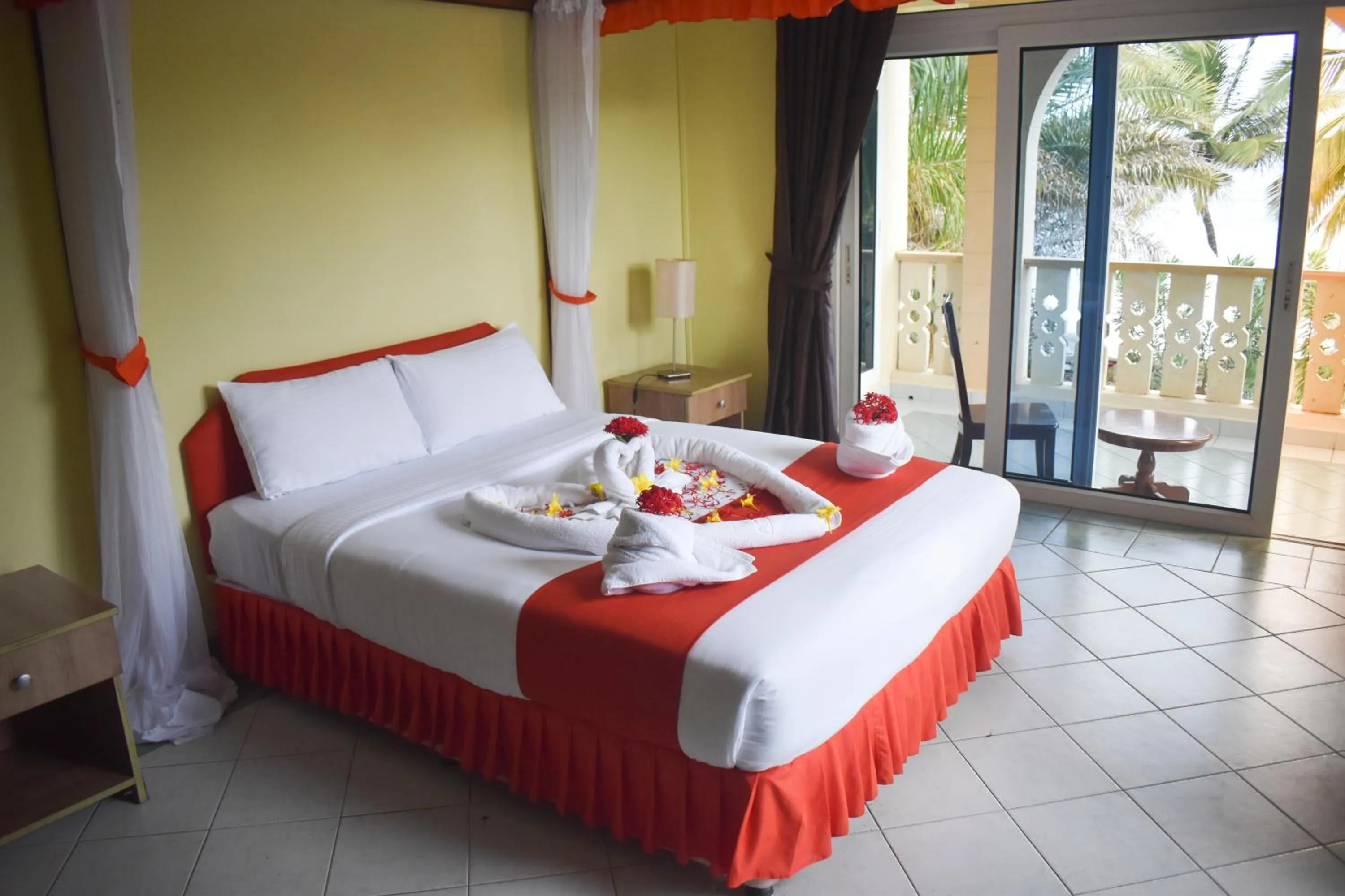Bed in Azul Margarita Beach Resort