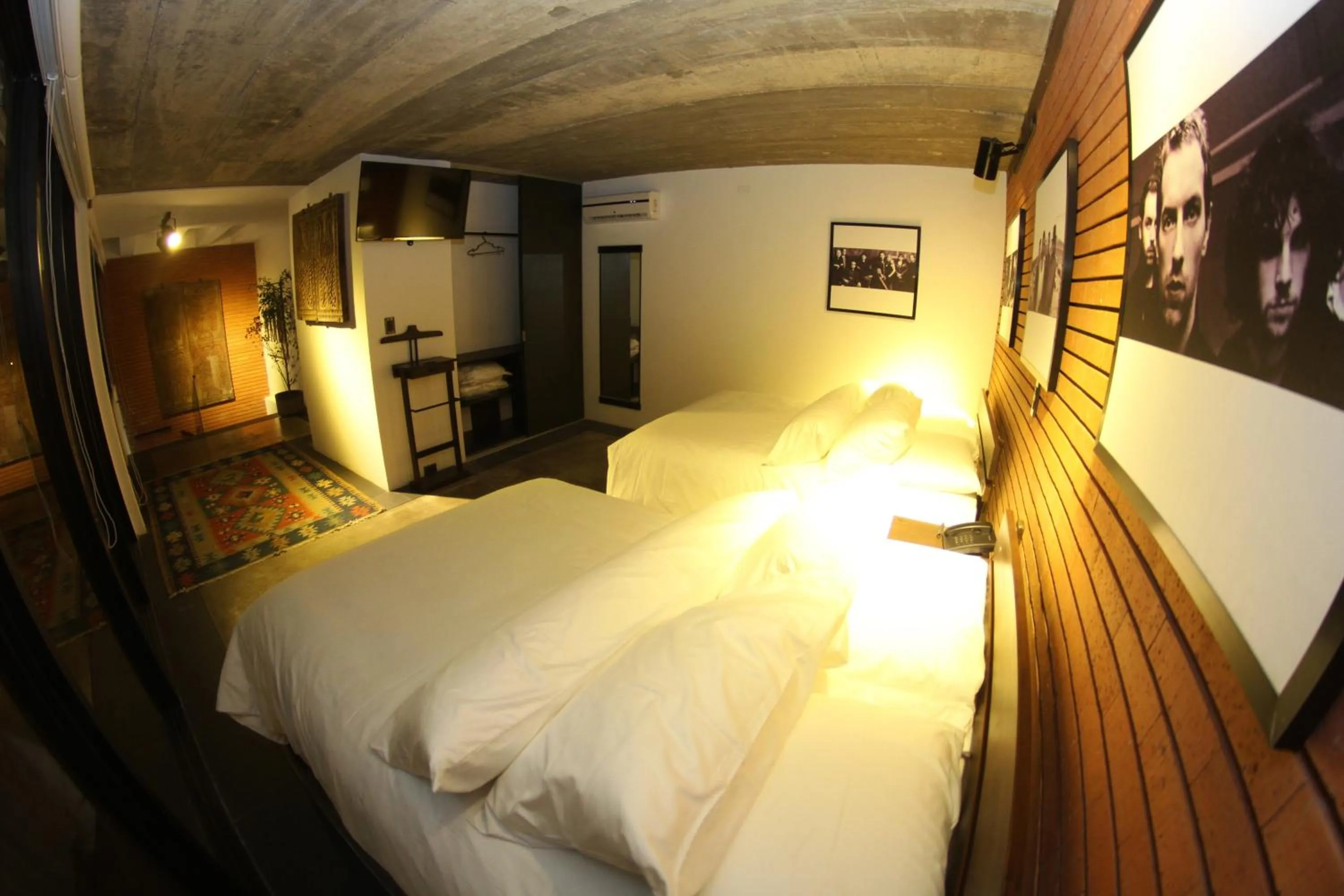 Bed in Alfonsina Hotel Boutique