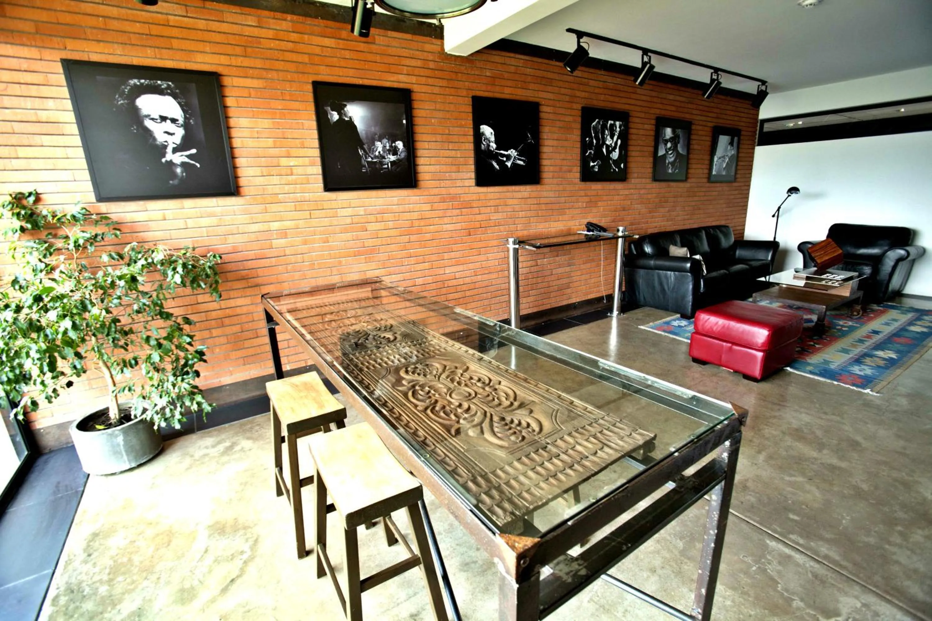 Living room in Alfonsina Hotel Boutique