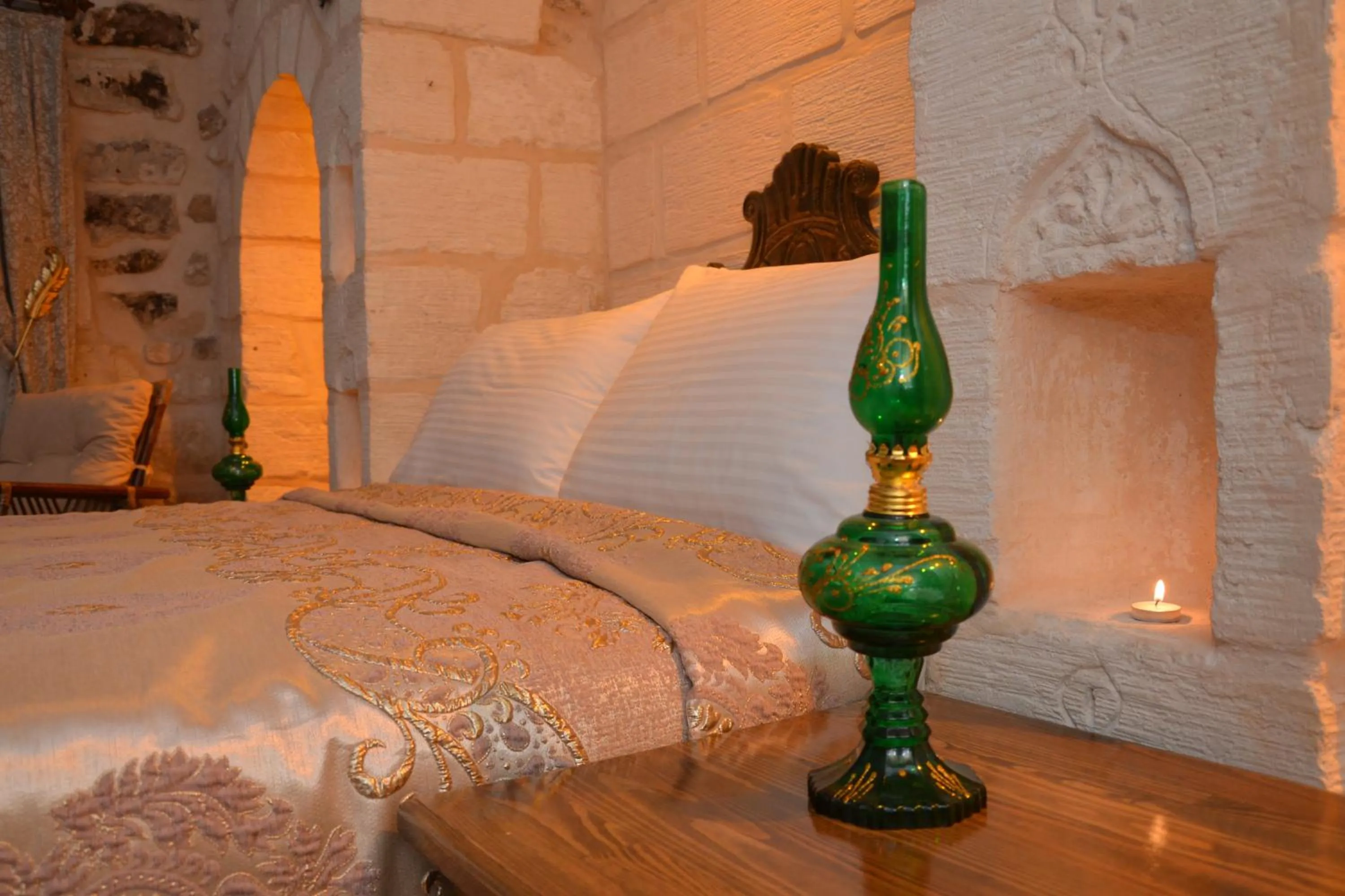 Bed in Mehmet Bey Konağı Butik Otel