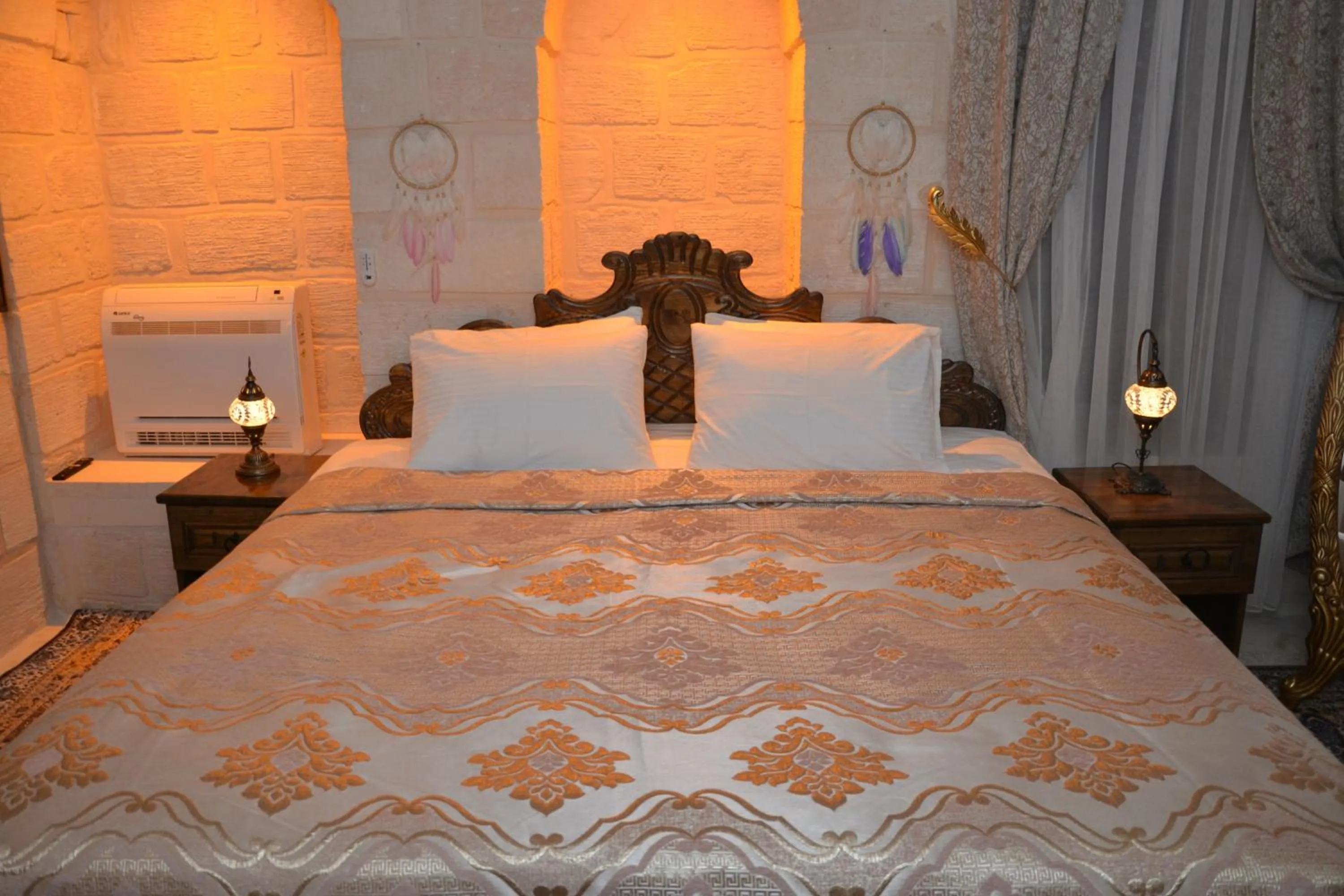 Bed in Mehmet Bey Konağı Butik Otel