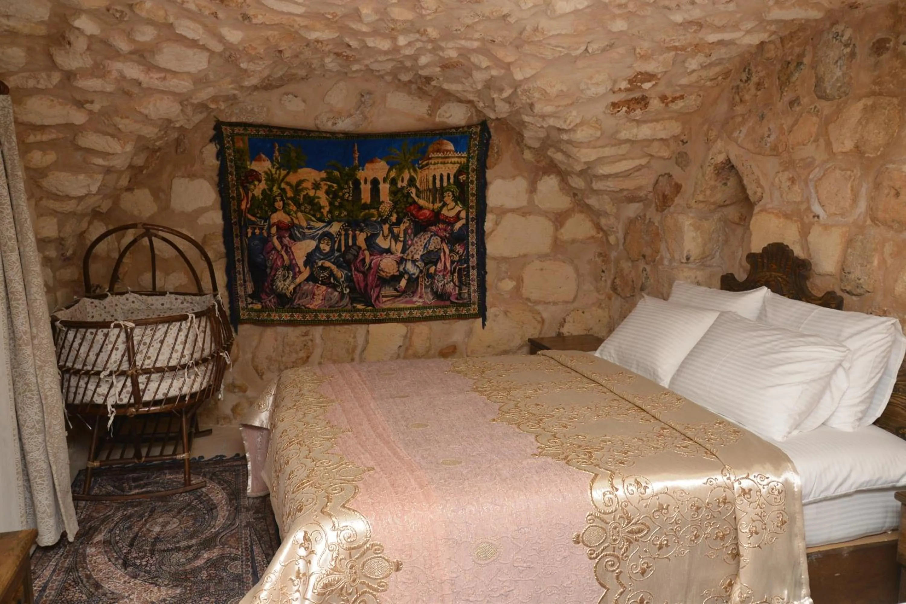 Bed in Mehmet Bey Konağı Butik Otel