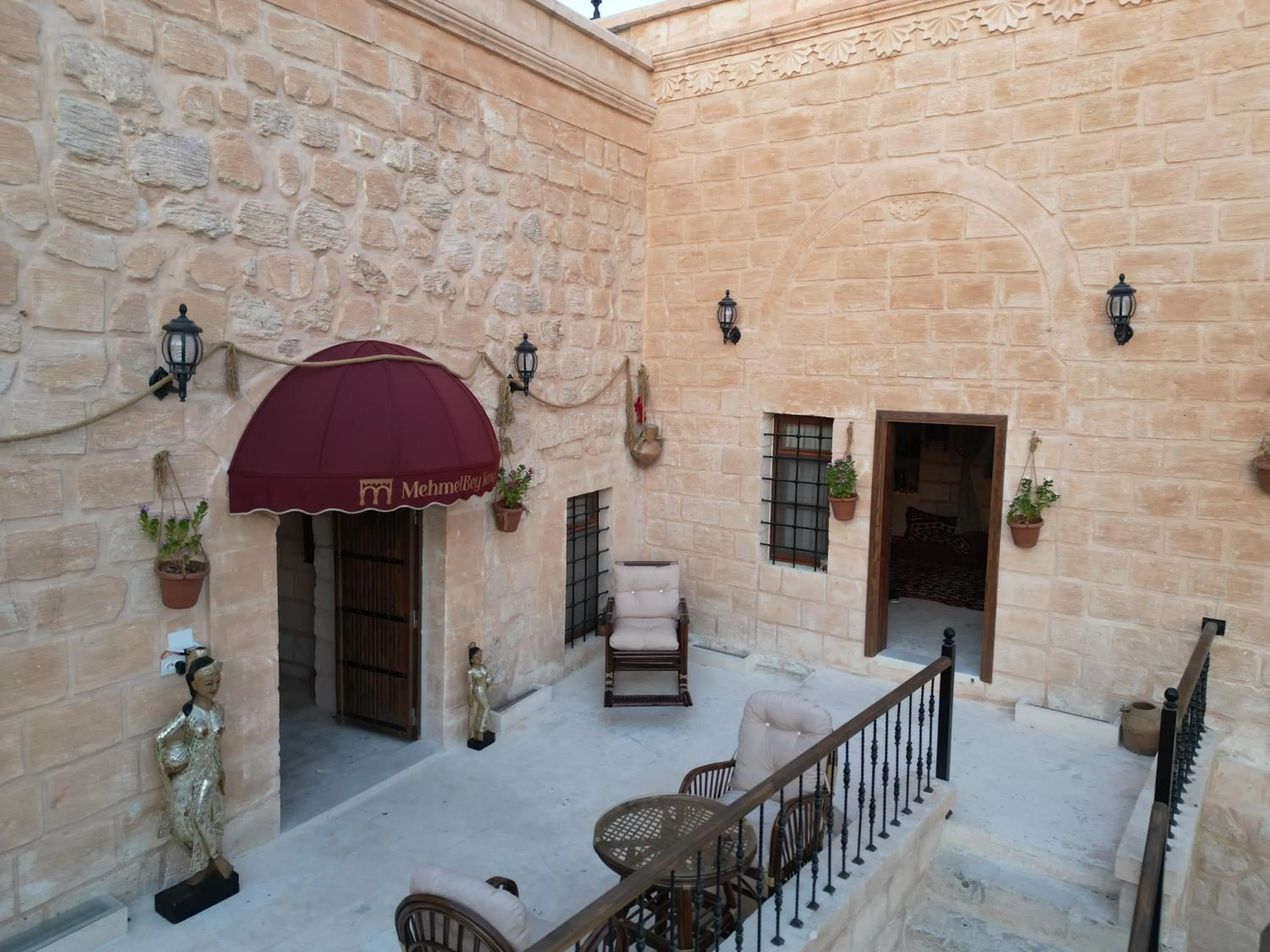 Patio in Mehmet Bey Konağı Butik Otel