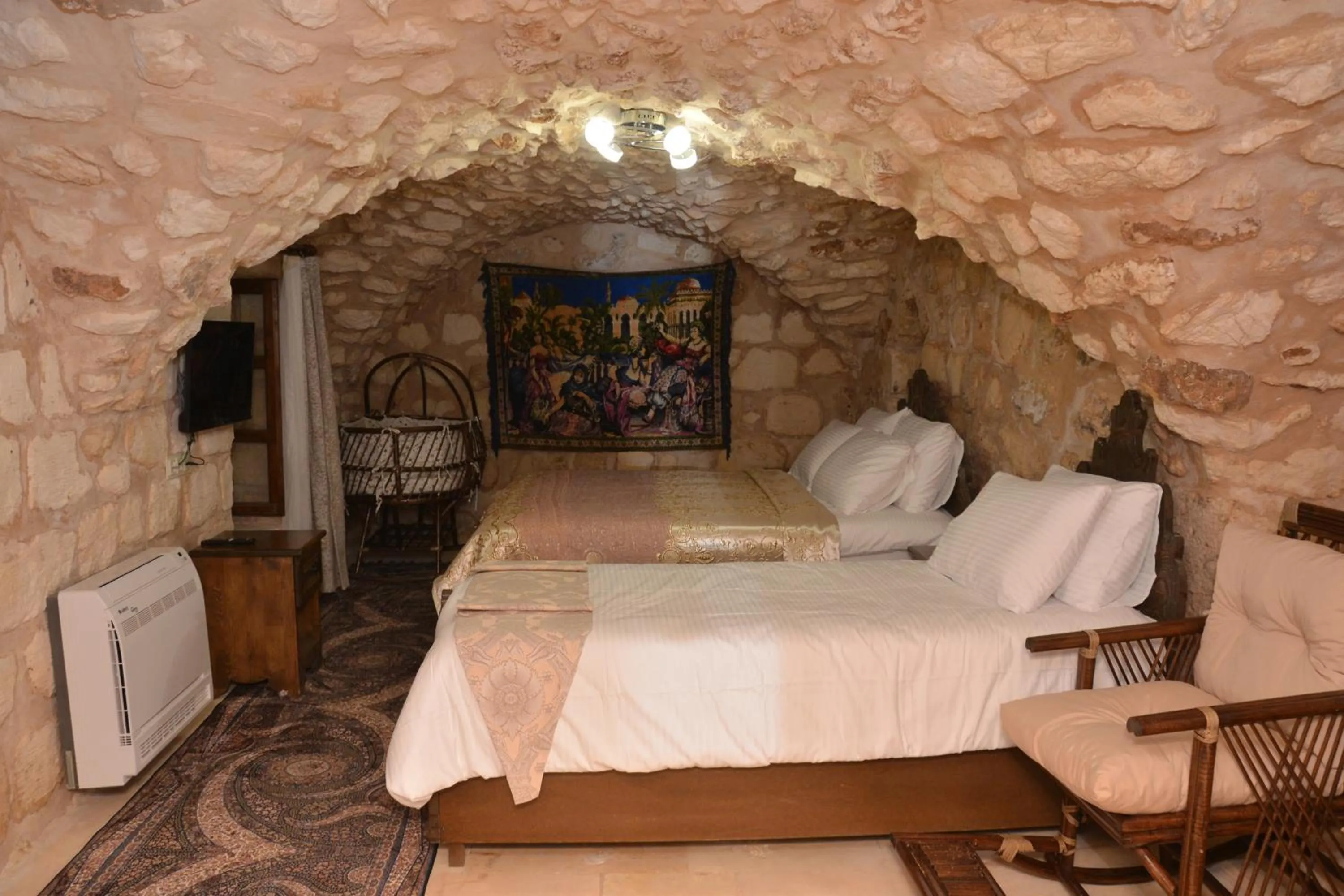 Bed in Mehmet Bey Konağı Butik Otel
