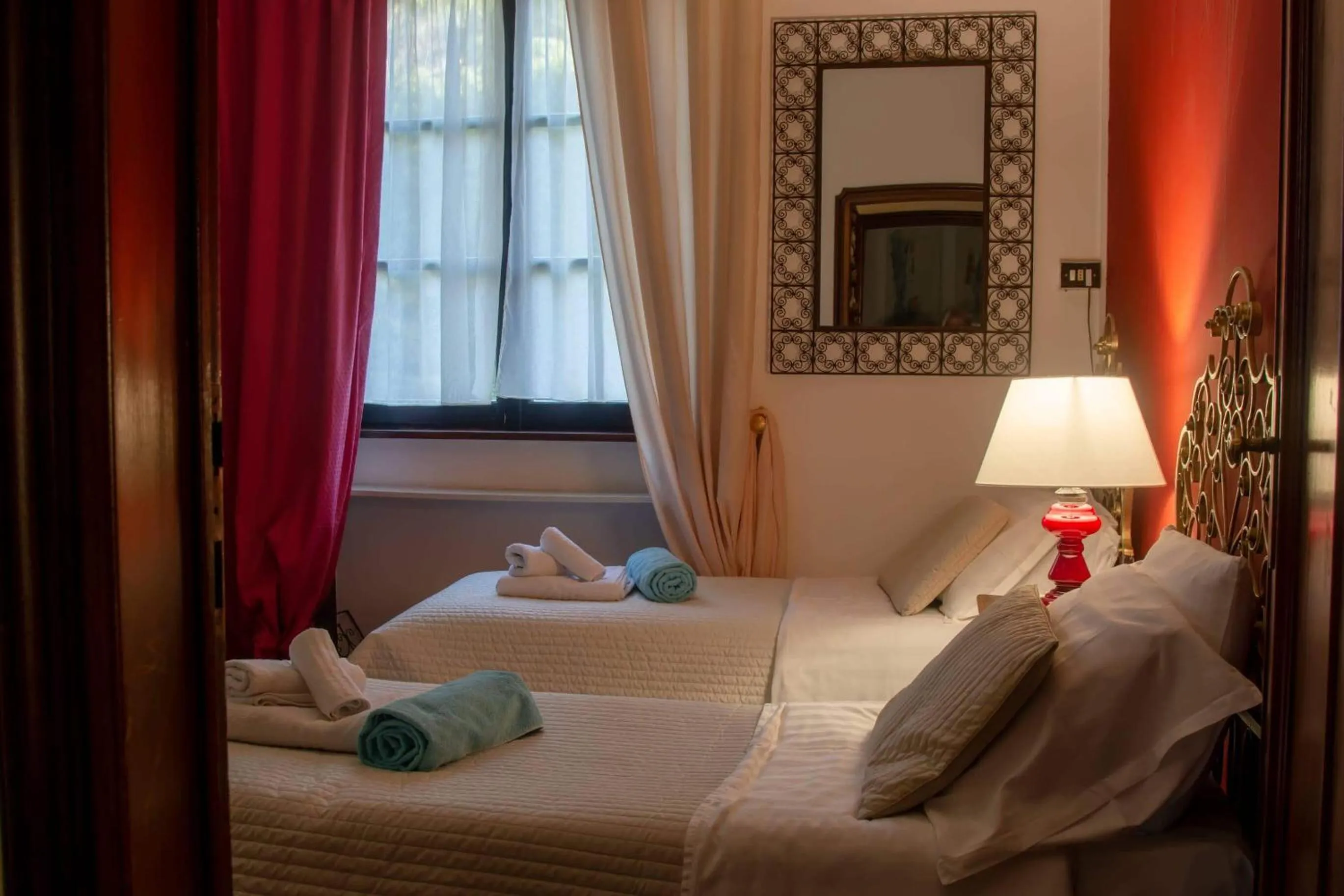 Bedroom, Bed in Villa Sofia luxury home between Como and MIlano