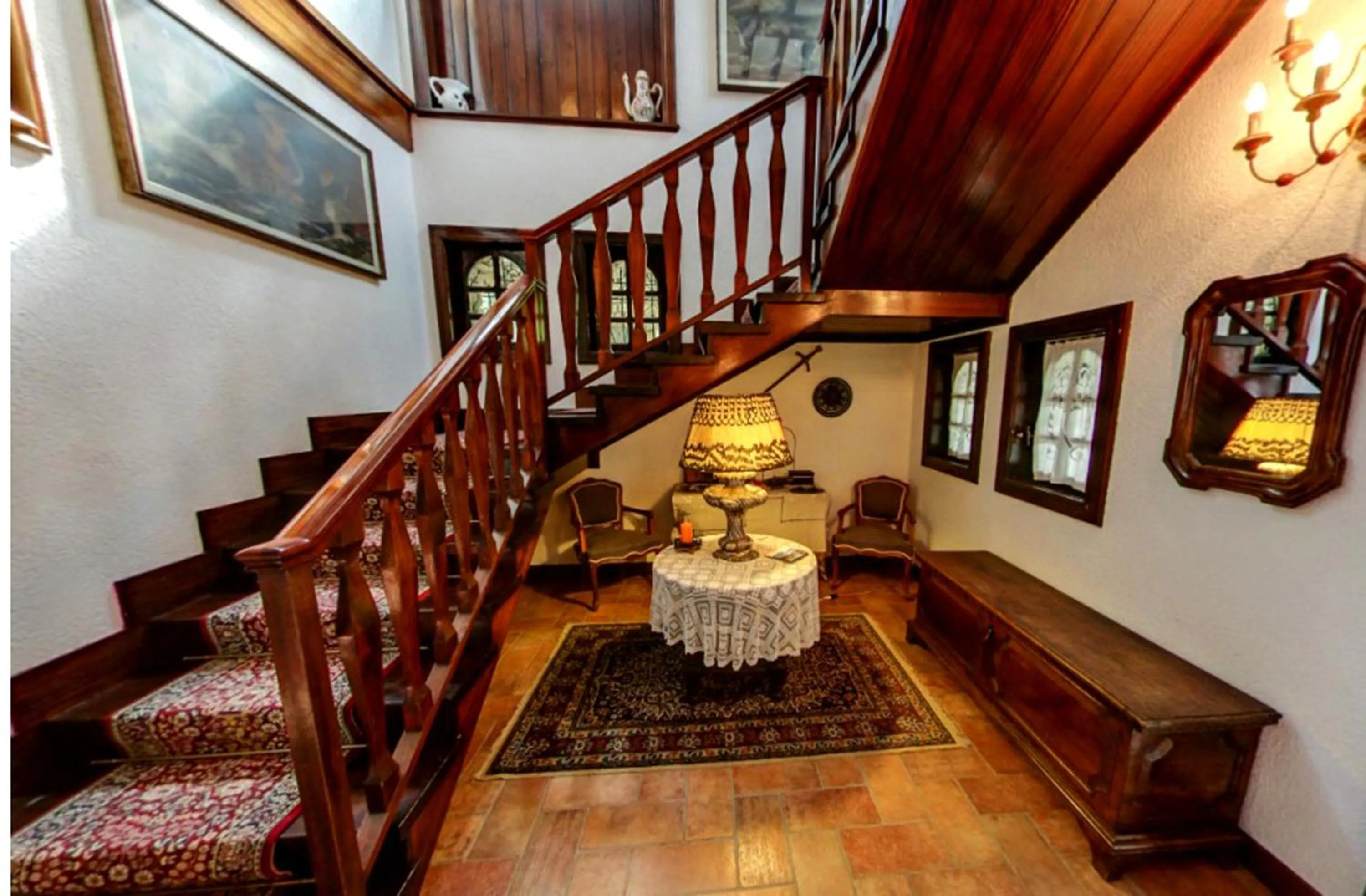 Facade/entrance in Villa Sofia luxury home between Como and MIlano