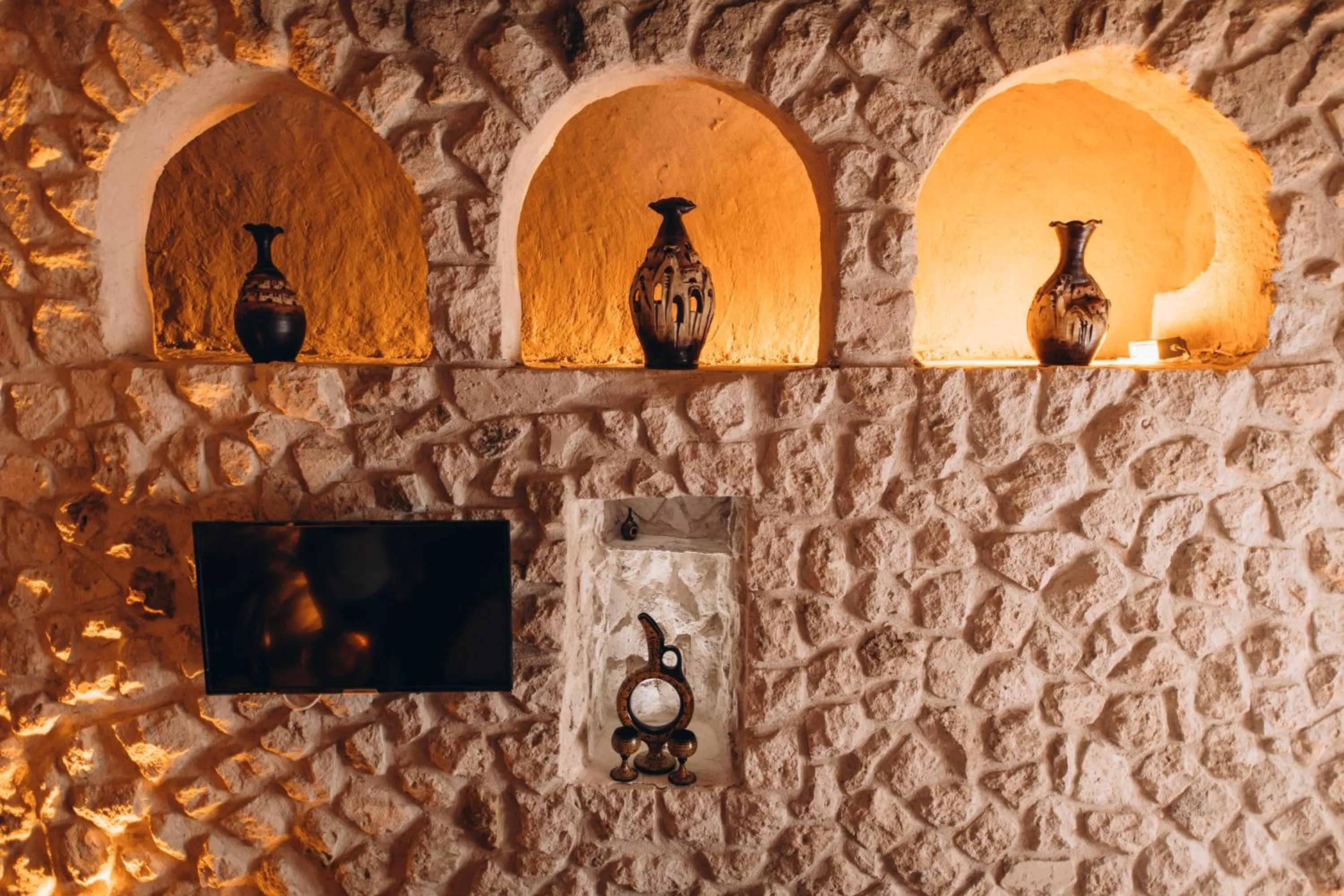 Bedroom in İsadora Cave Cappadocia
