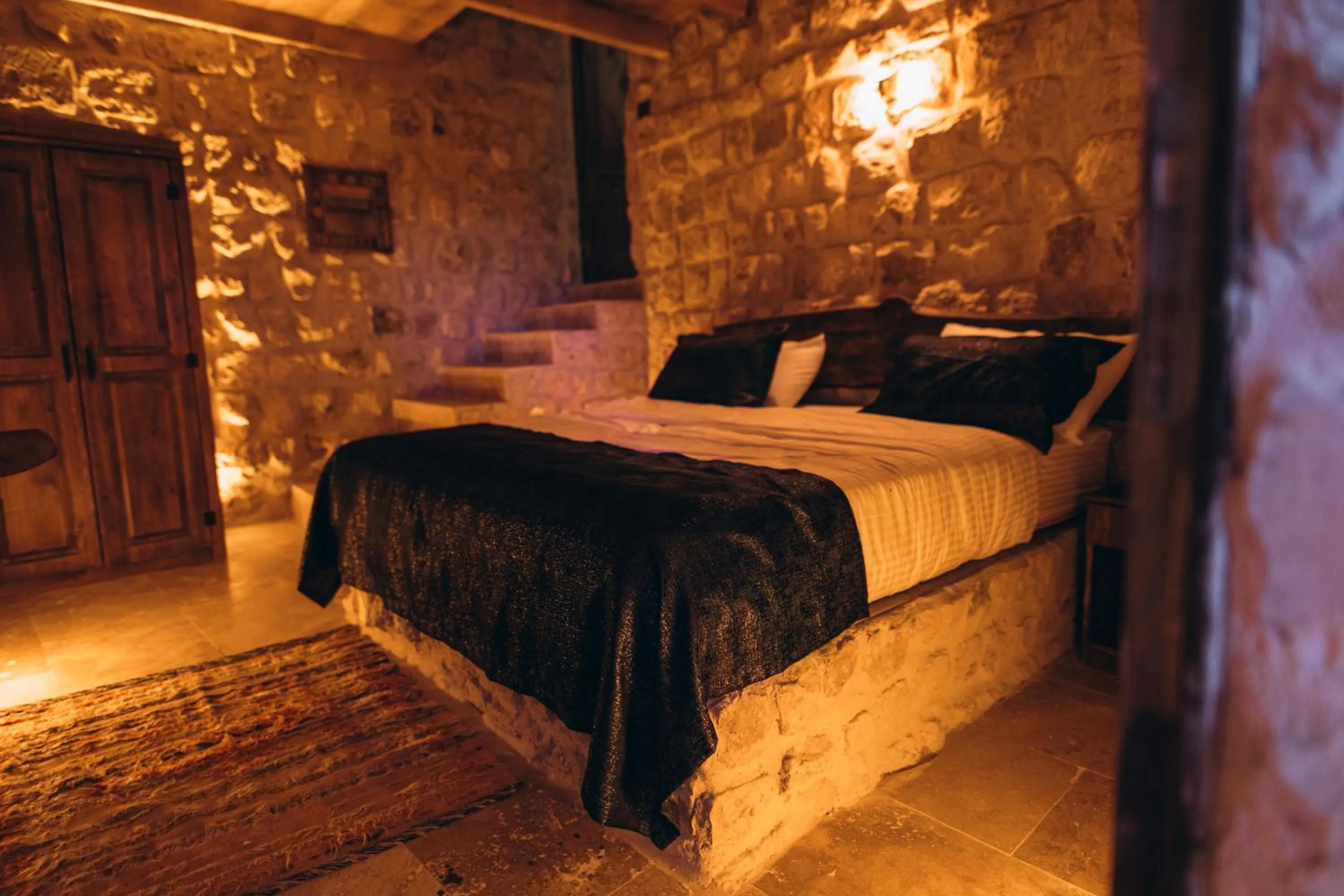Bedroom, Bed in İsadora Cave Cappadocia