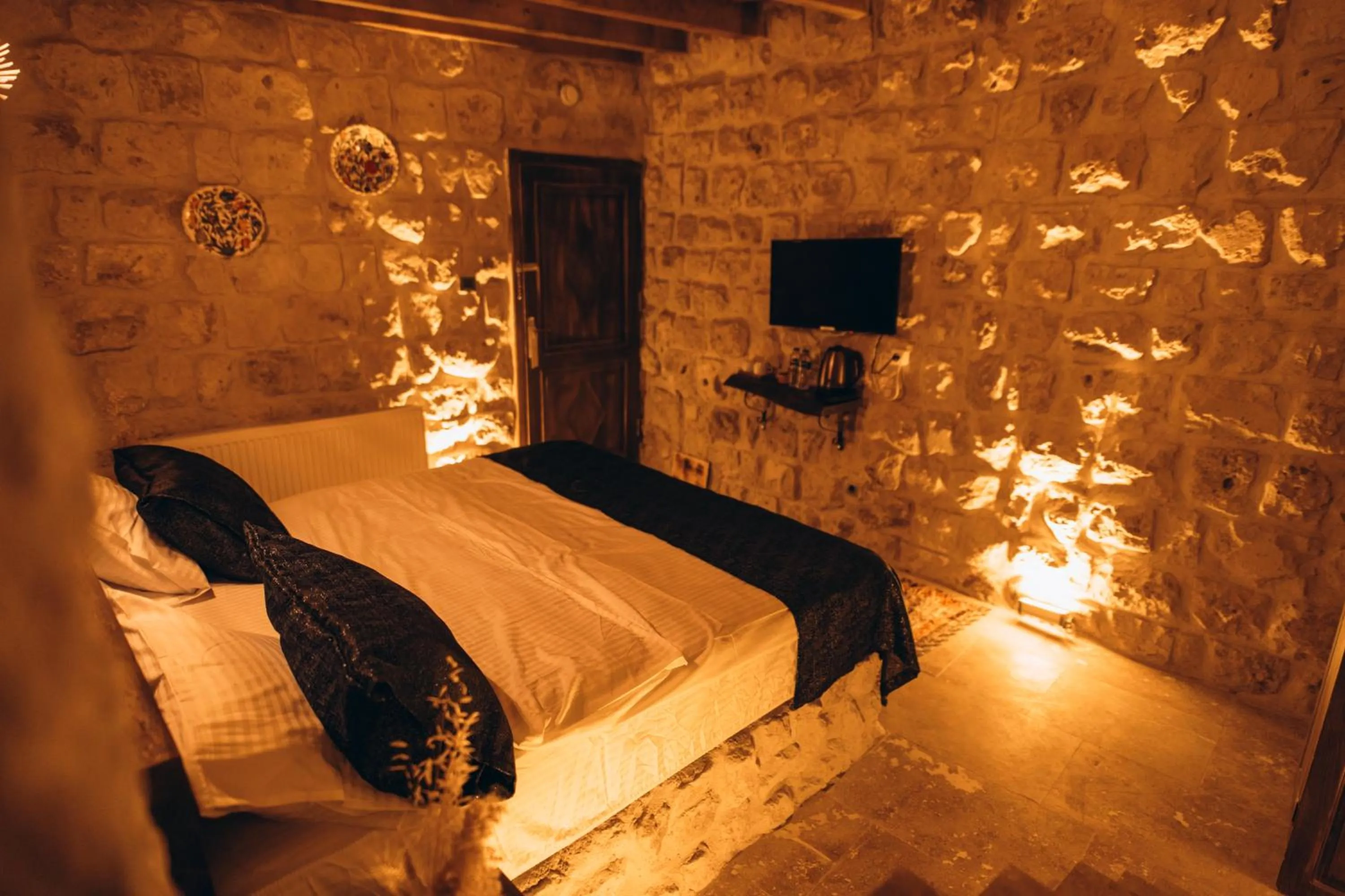 Bedroom, Bed in İsadora Cave Cappadocia