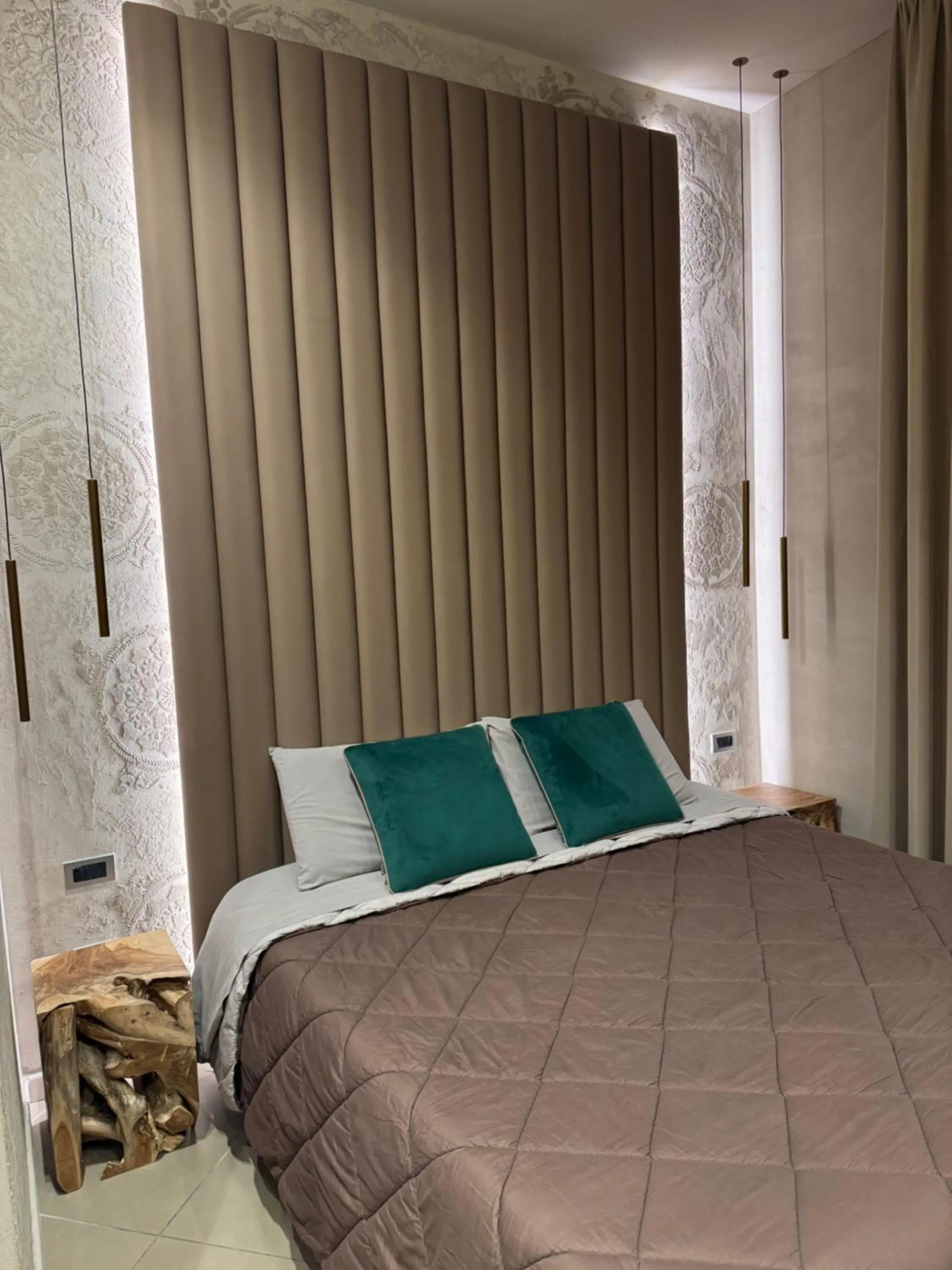 Bed in Tropicana Room