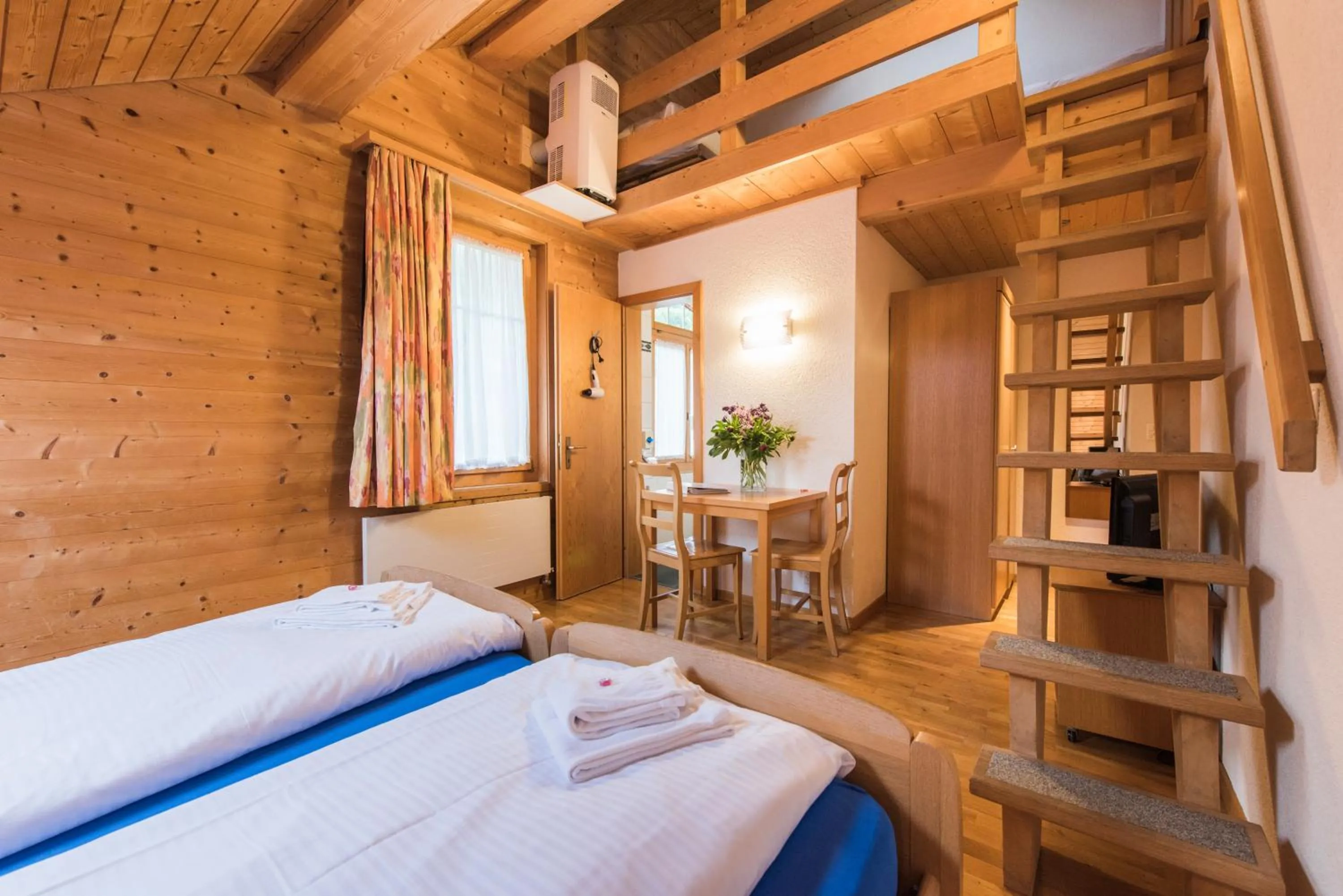 Photo of the whole room, Bed in Hotel Alpenrose beim Ballenberg