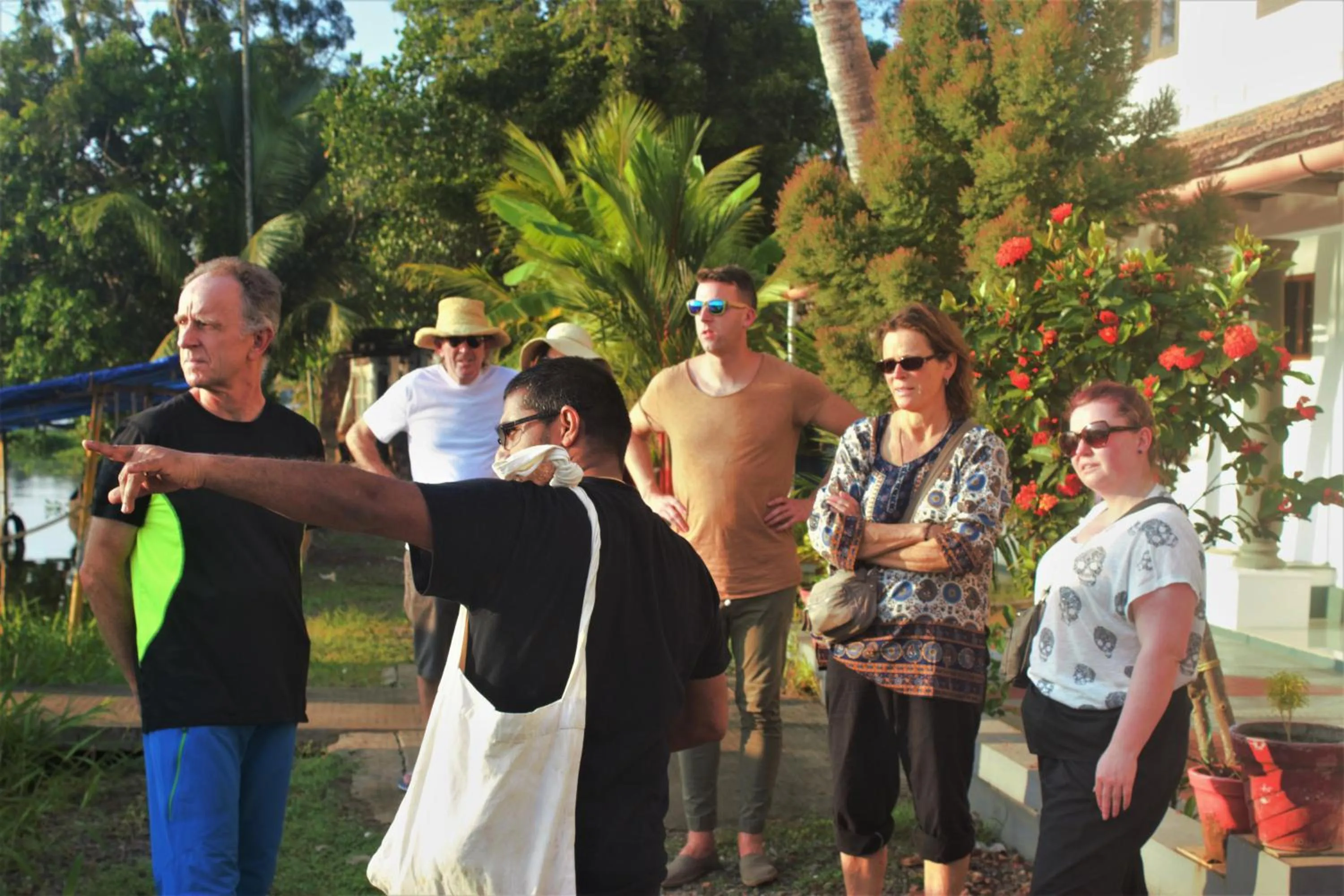 Guests in Ayana's Homestay