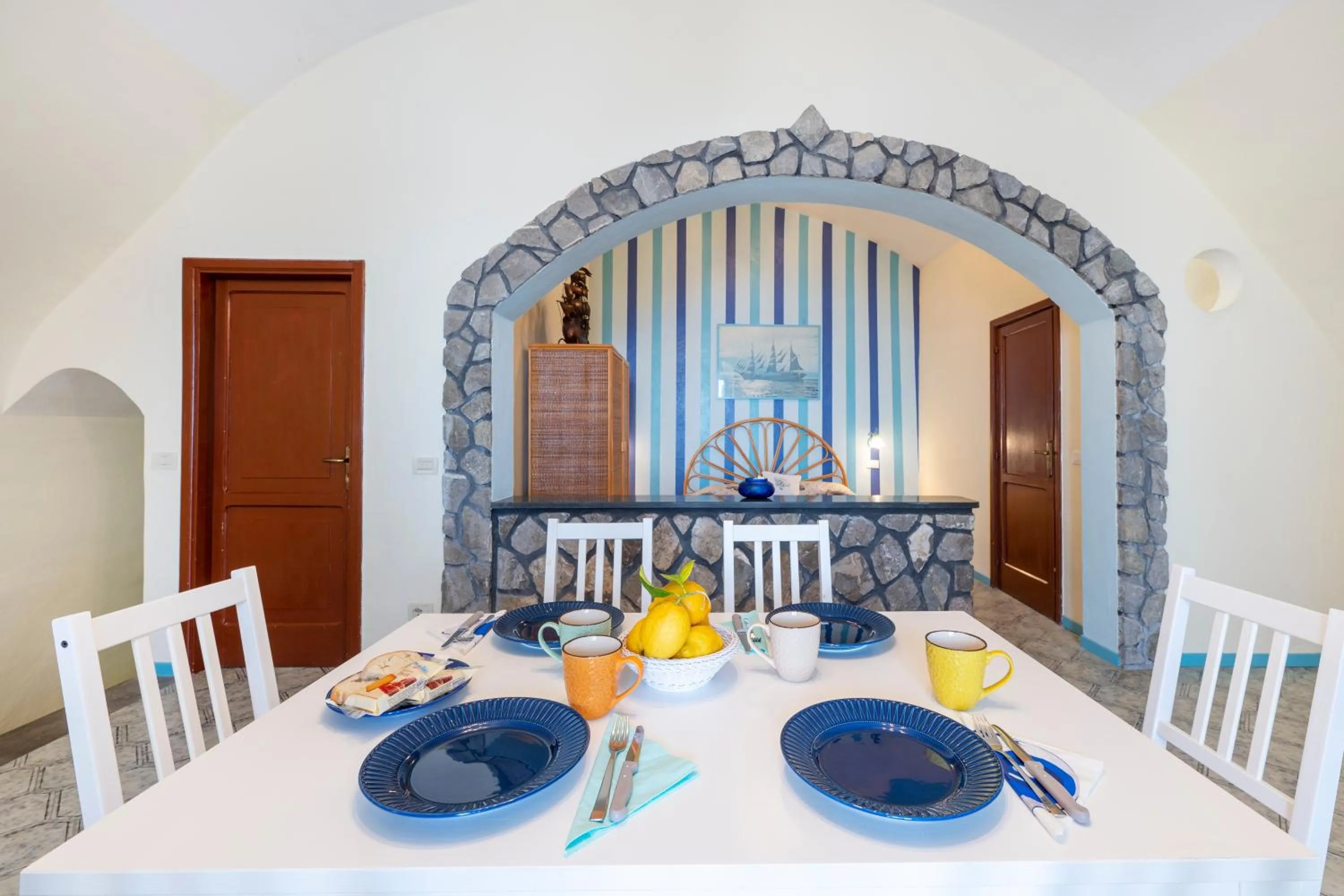 Seating area in Marina del Cantone Chalet