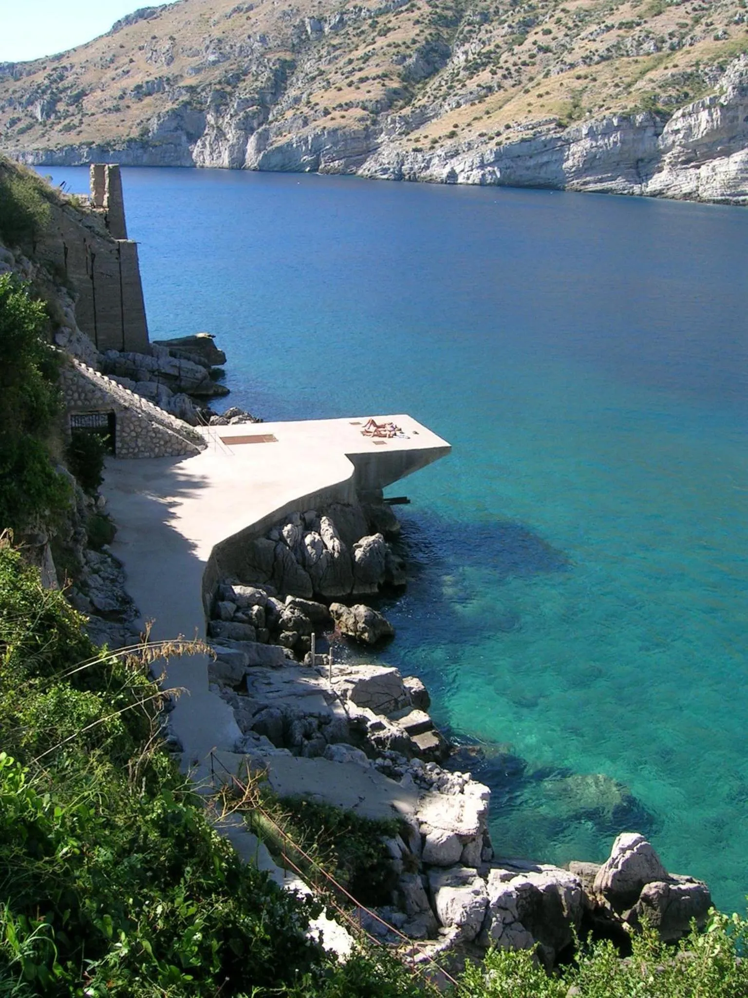 Nearby landmark in Marina del Cantone Chalet