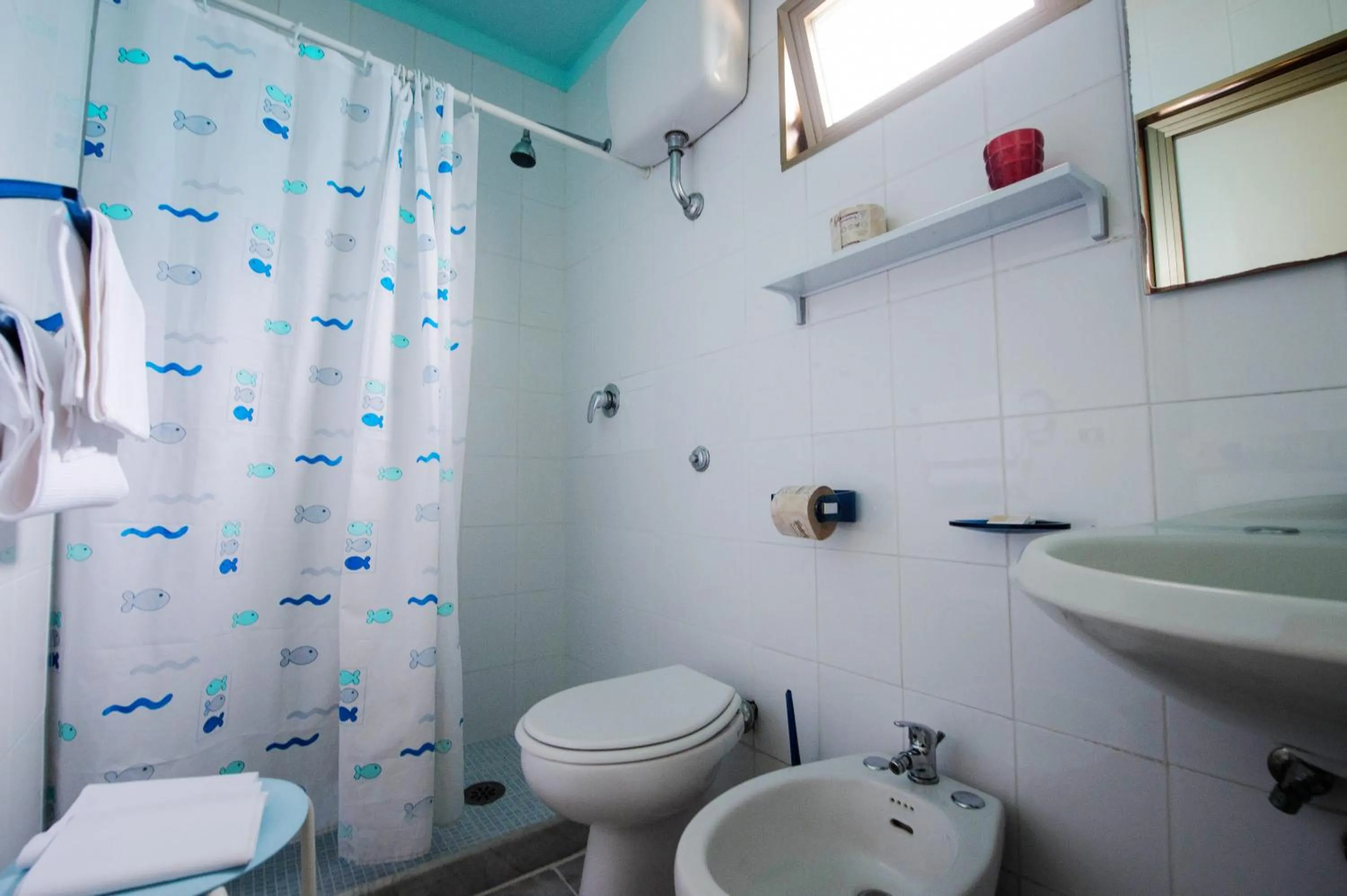 Bathroom in Marina del Cantone Chalet