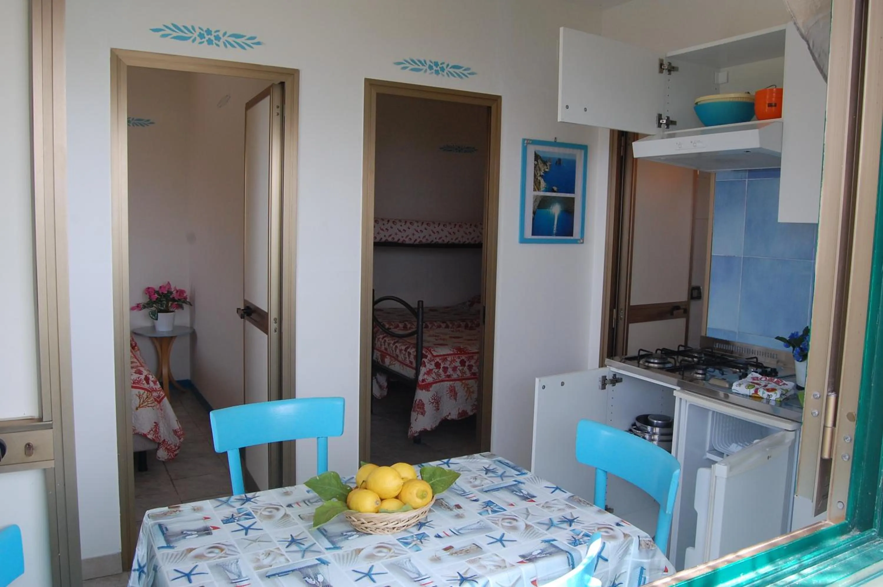 Dining area in Marina del Cantone Chalet