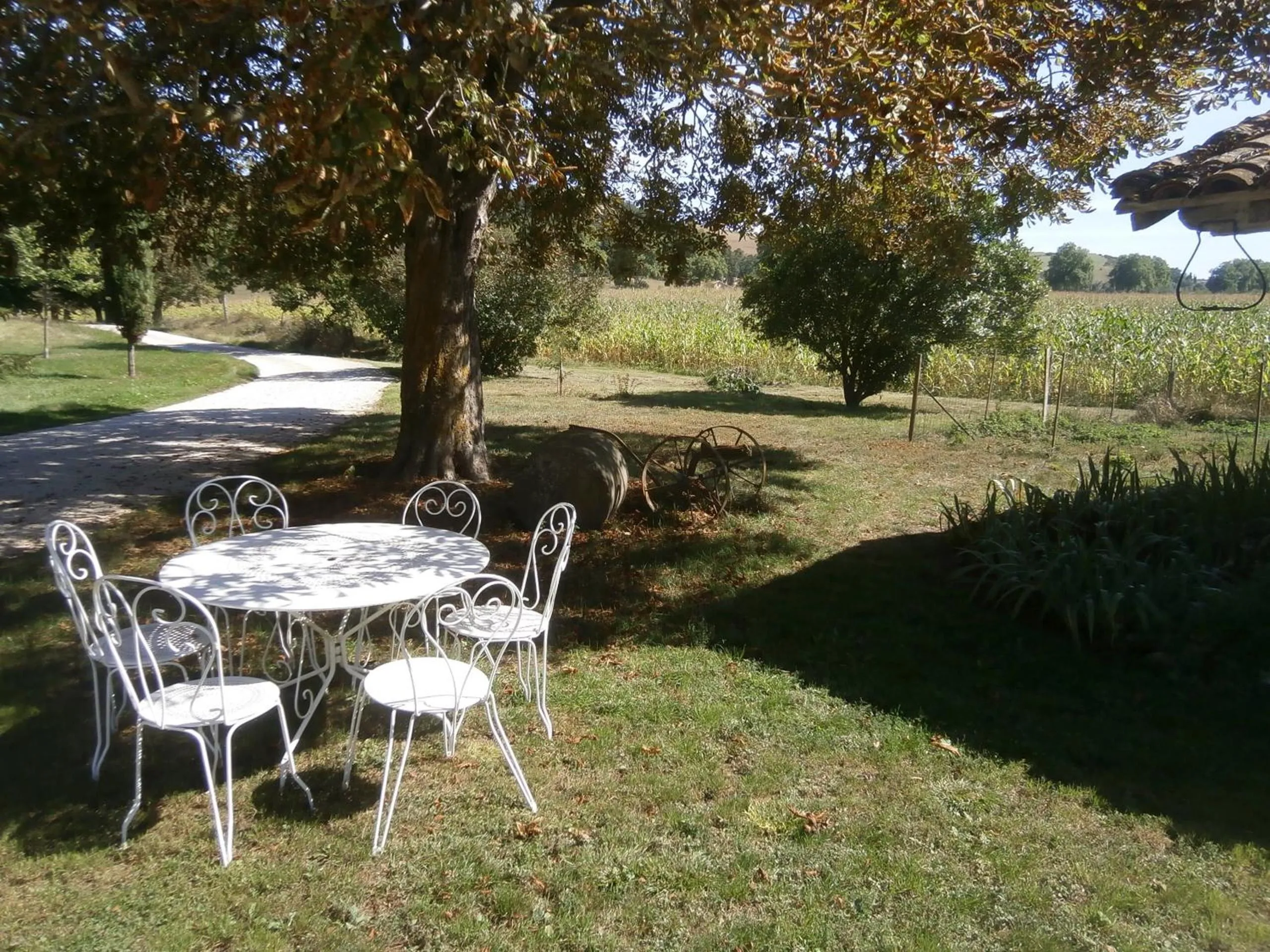 Garden in La Ferme Montplaisir