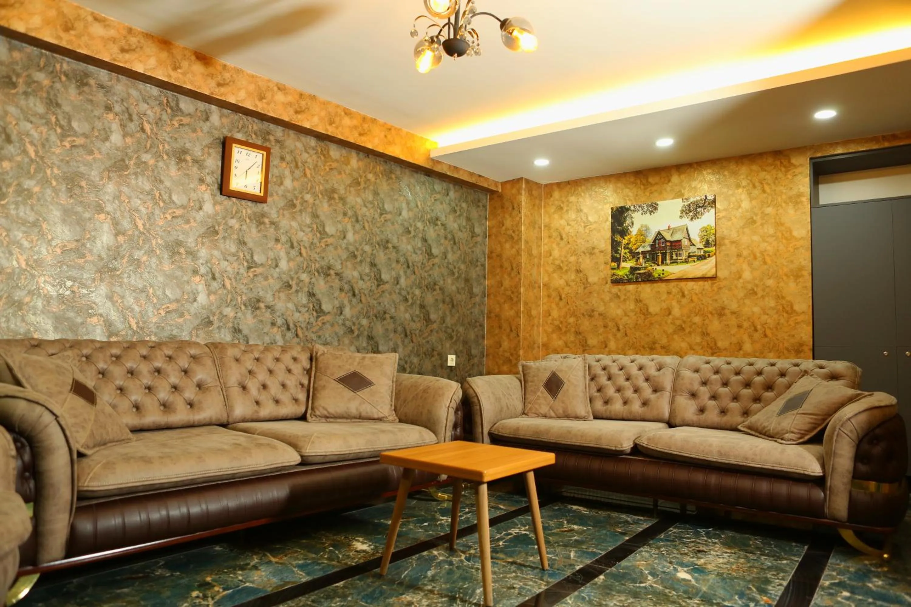 Seating area in Bianca Hotel VAN