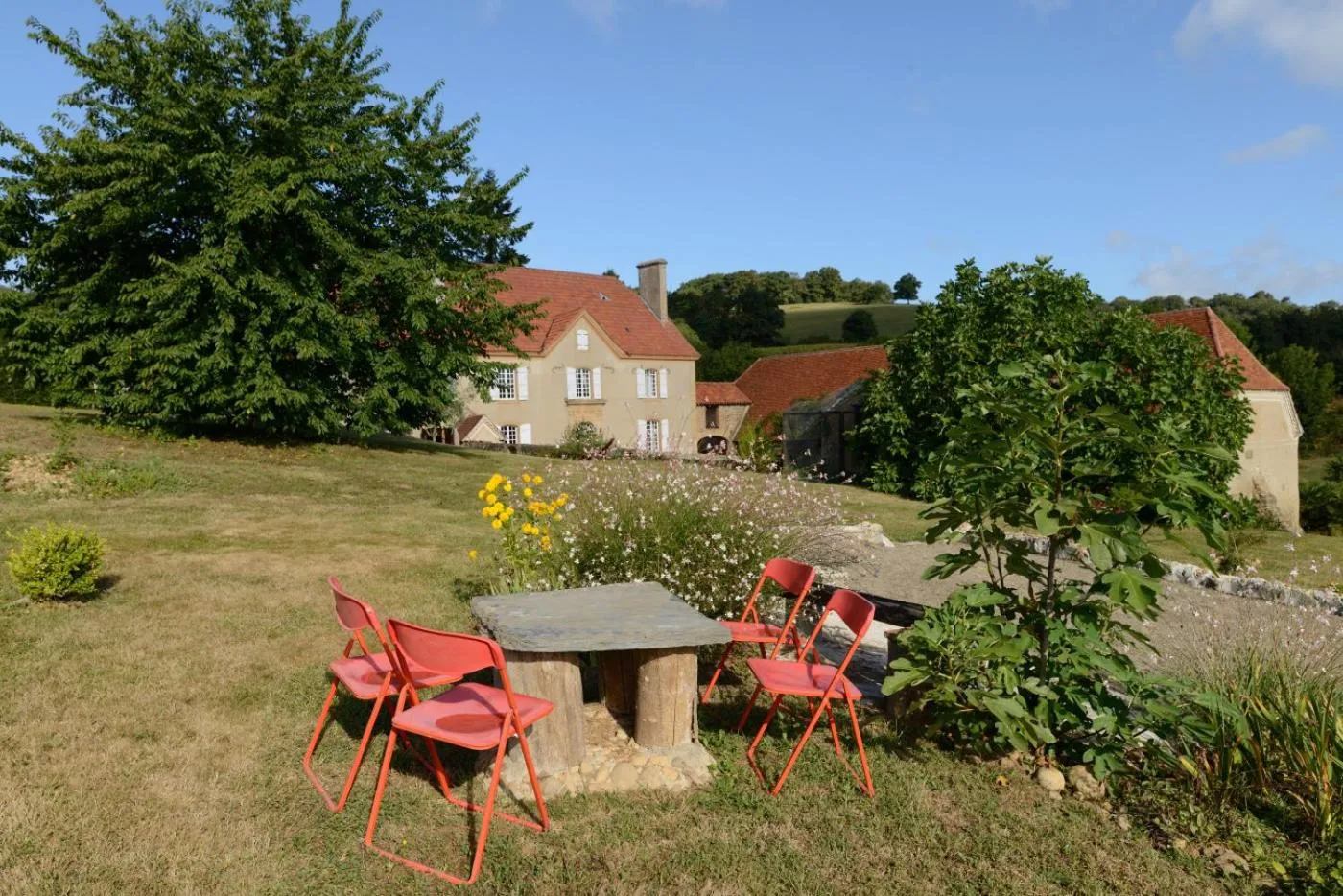 Garden in A la Vie Douce