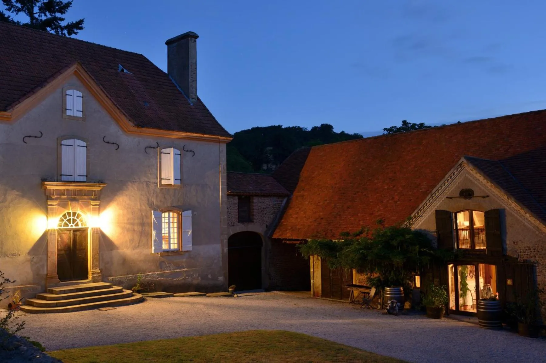 Facade/entrance in A la Vie Douce