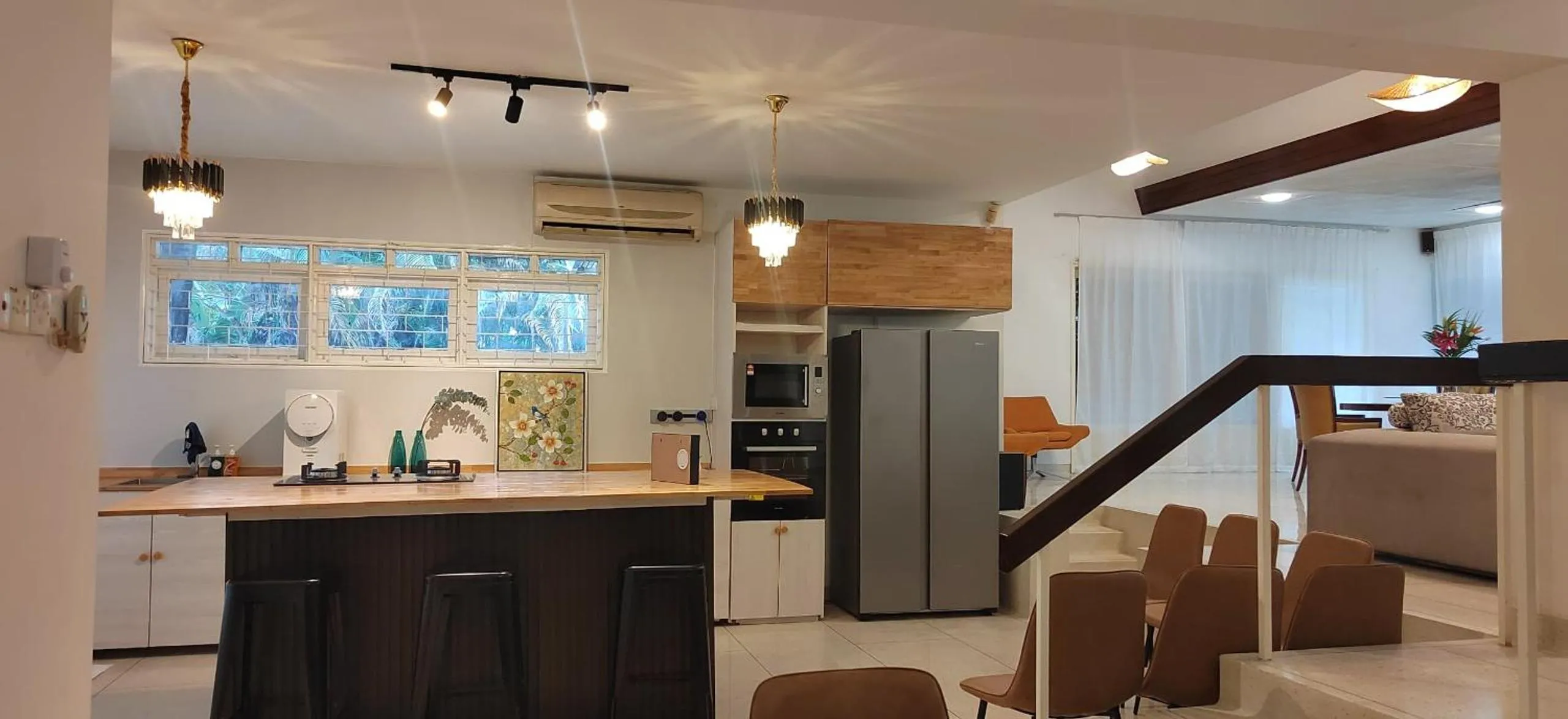 kitchen in Taman Duta KL Deluxe Villa by uBook