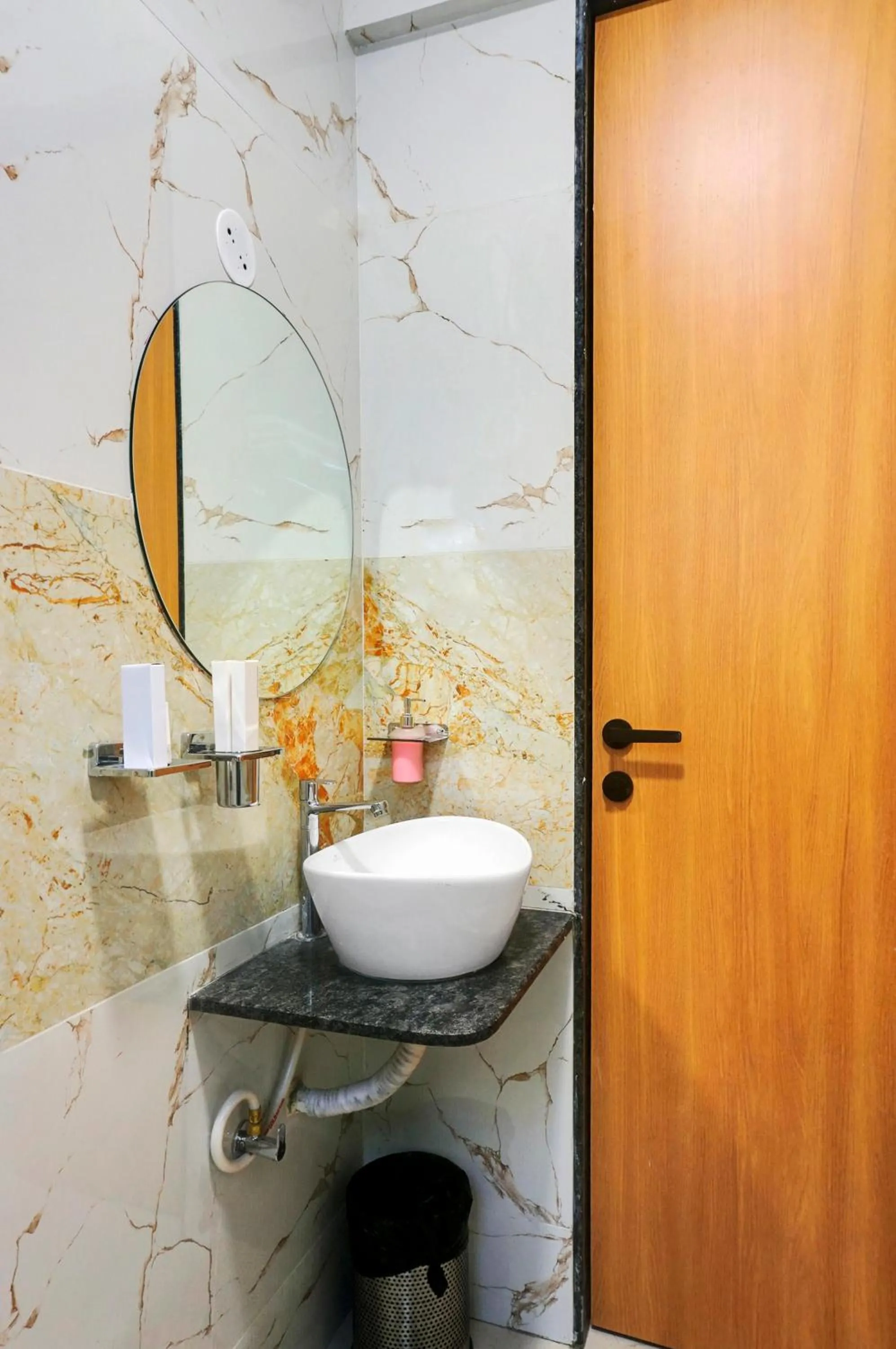 Bathroom in Palm Suites Baner- indian nationals only