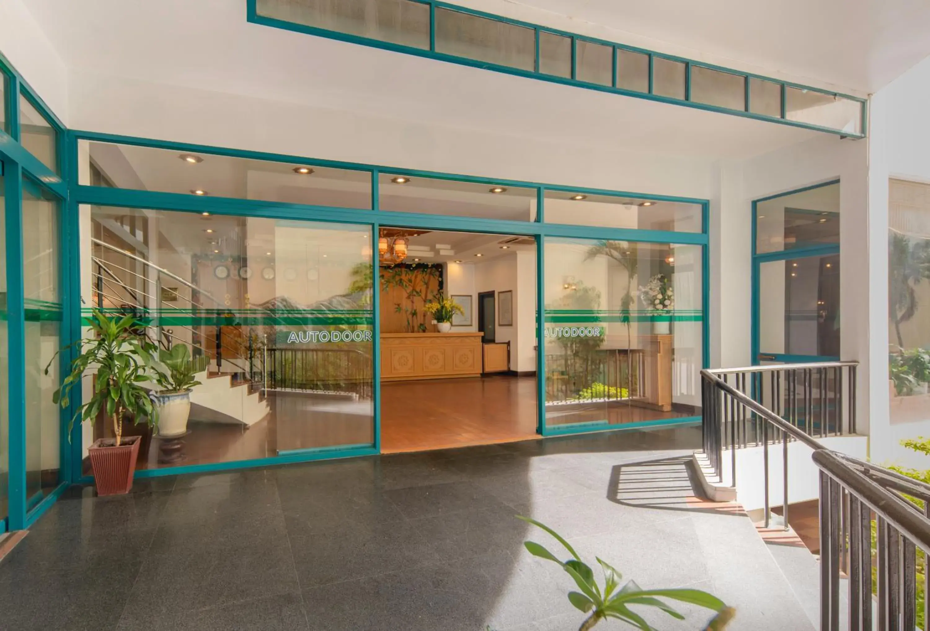 Facade/entrance in Green Nha Trang Facade/entrance in Green Nha Trang