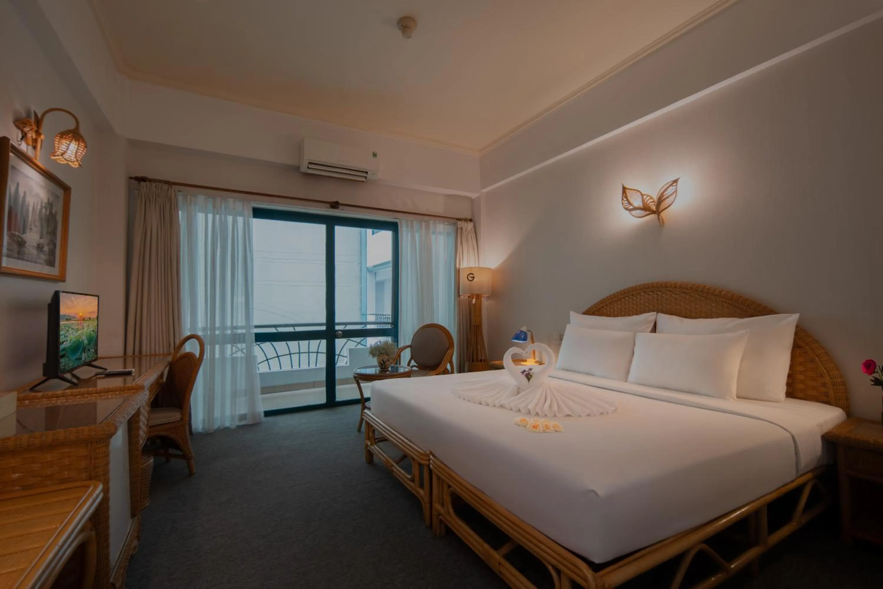 Bedroom, Bed in Green Nha Trang