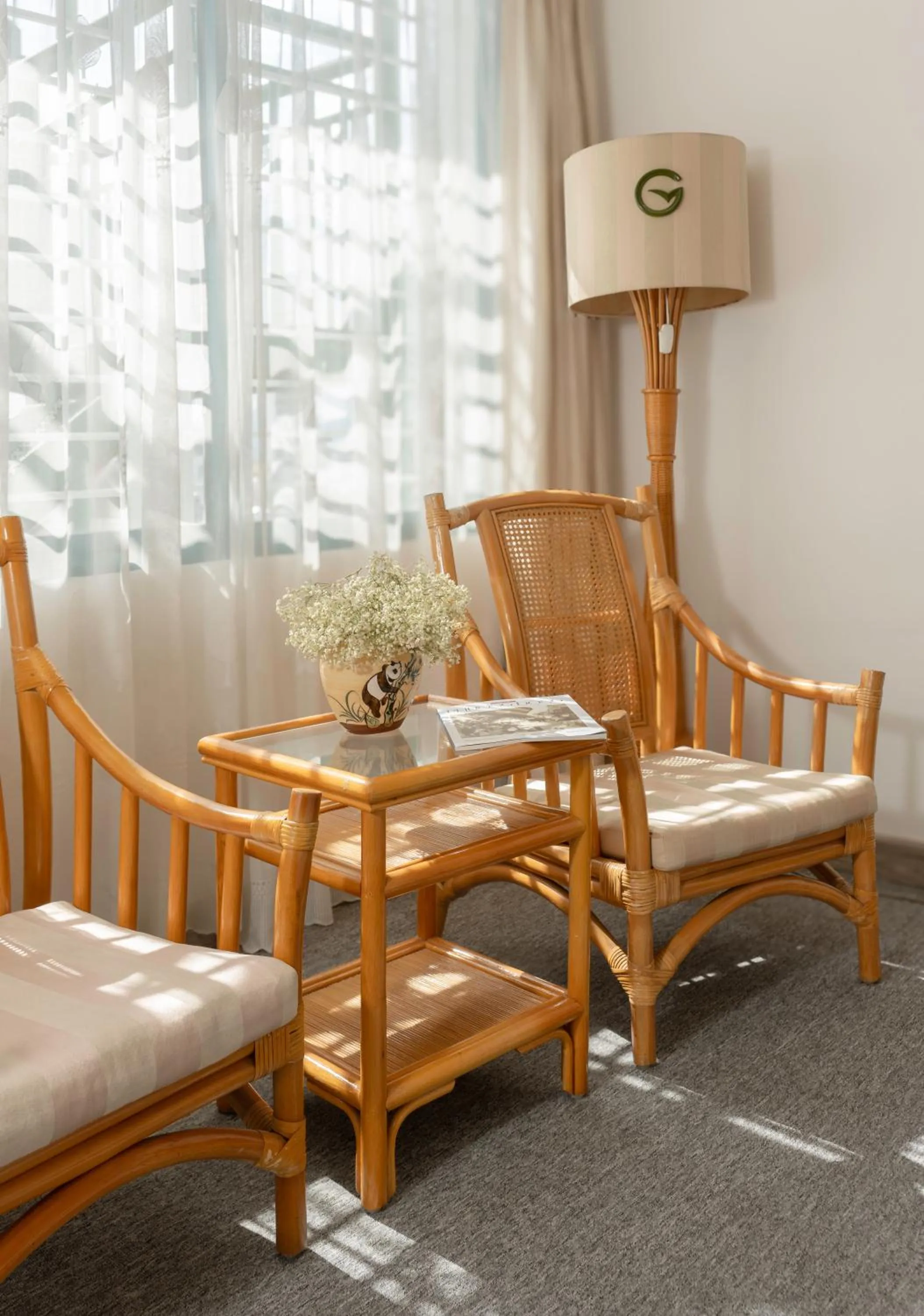 Seating area in Green Nha Trang