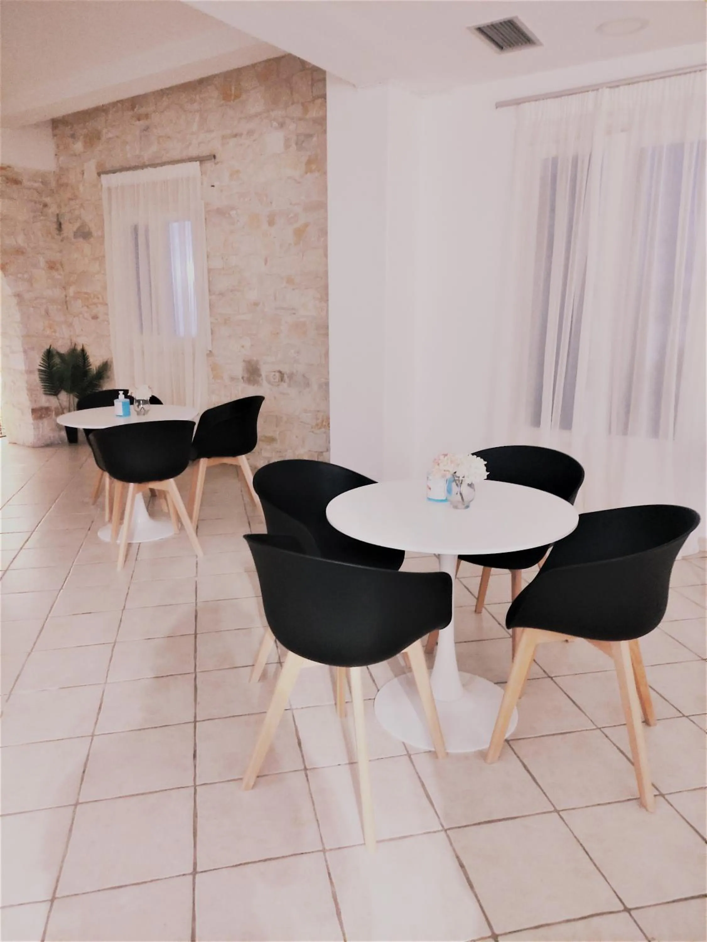 Seating area in Alkyon Hotel