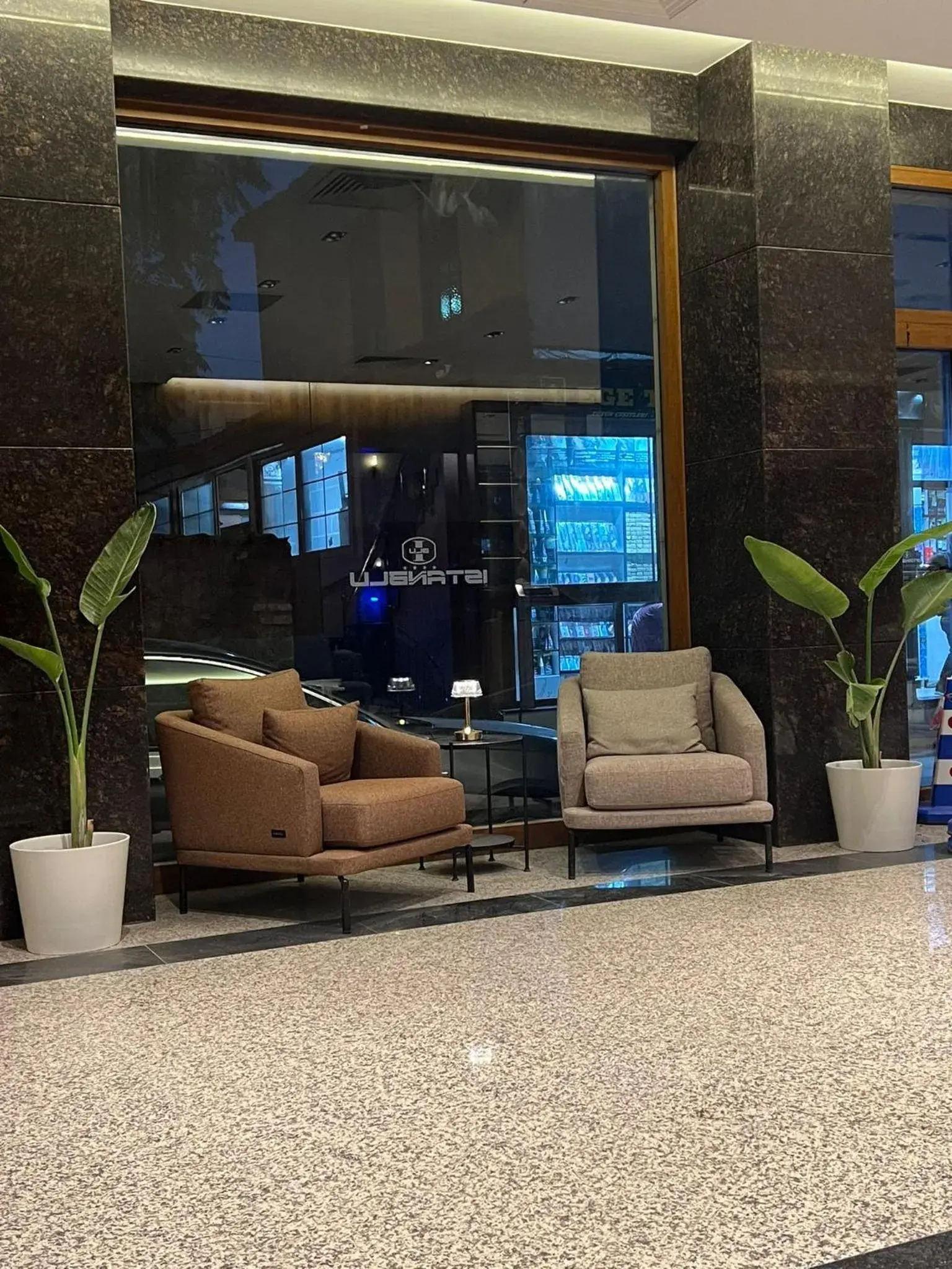 Lobby or reception in İstanblu Hotel&Spa Lobby or reception in İstanblu Hotel&Spa