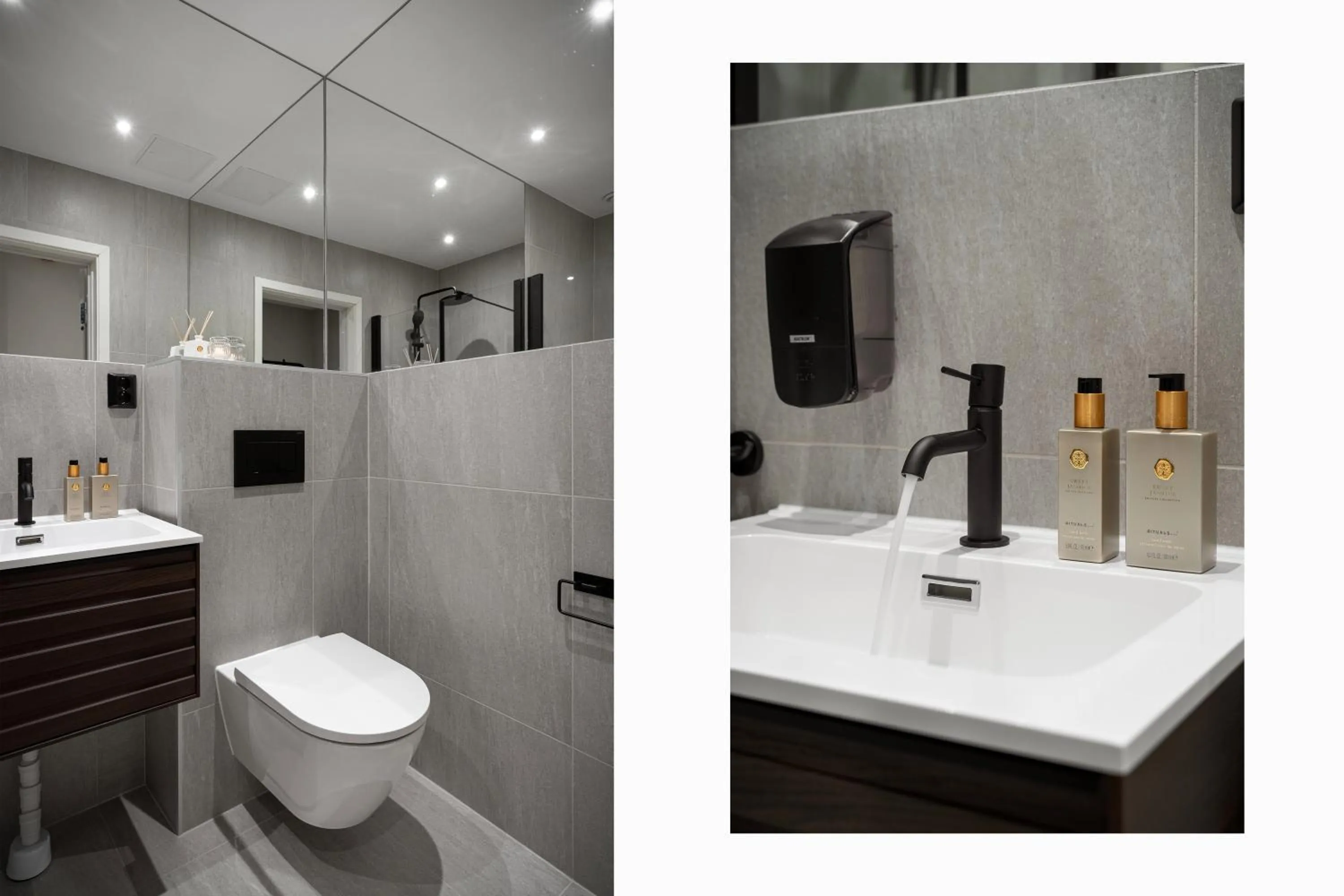 Shower in Enter Skansen Hotel