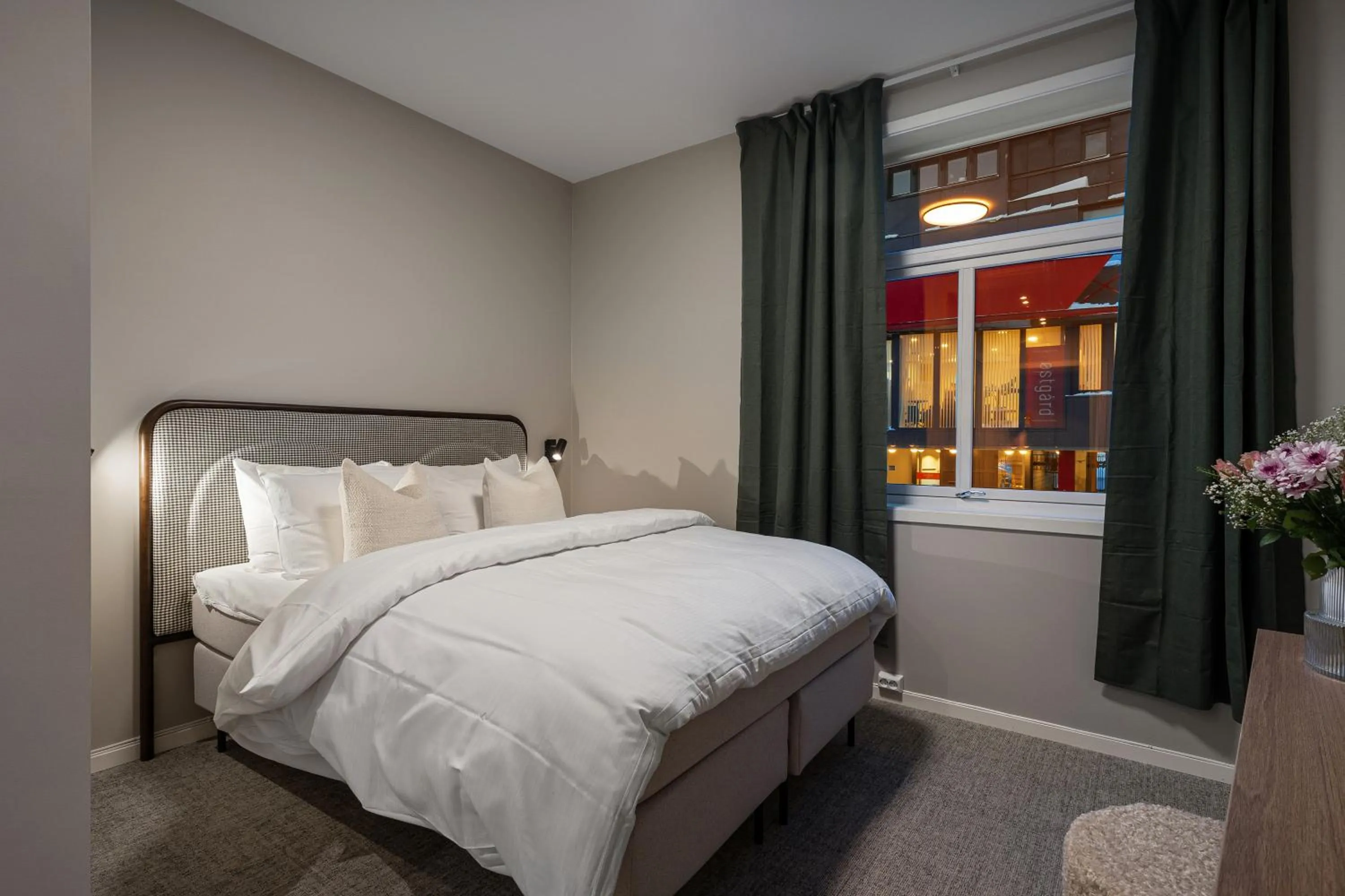 Bed in Enter Skansen Hotel