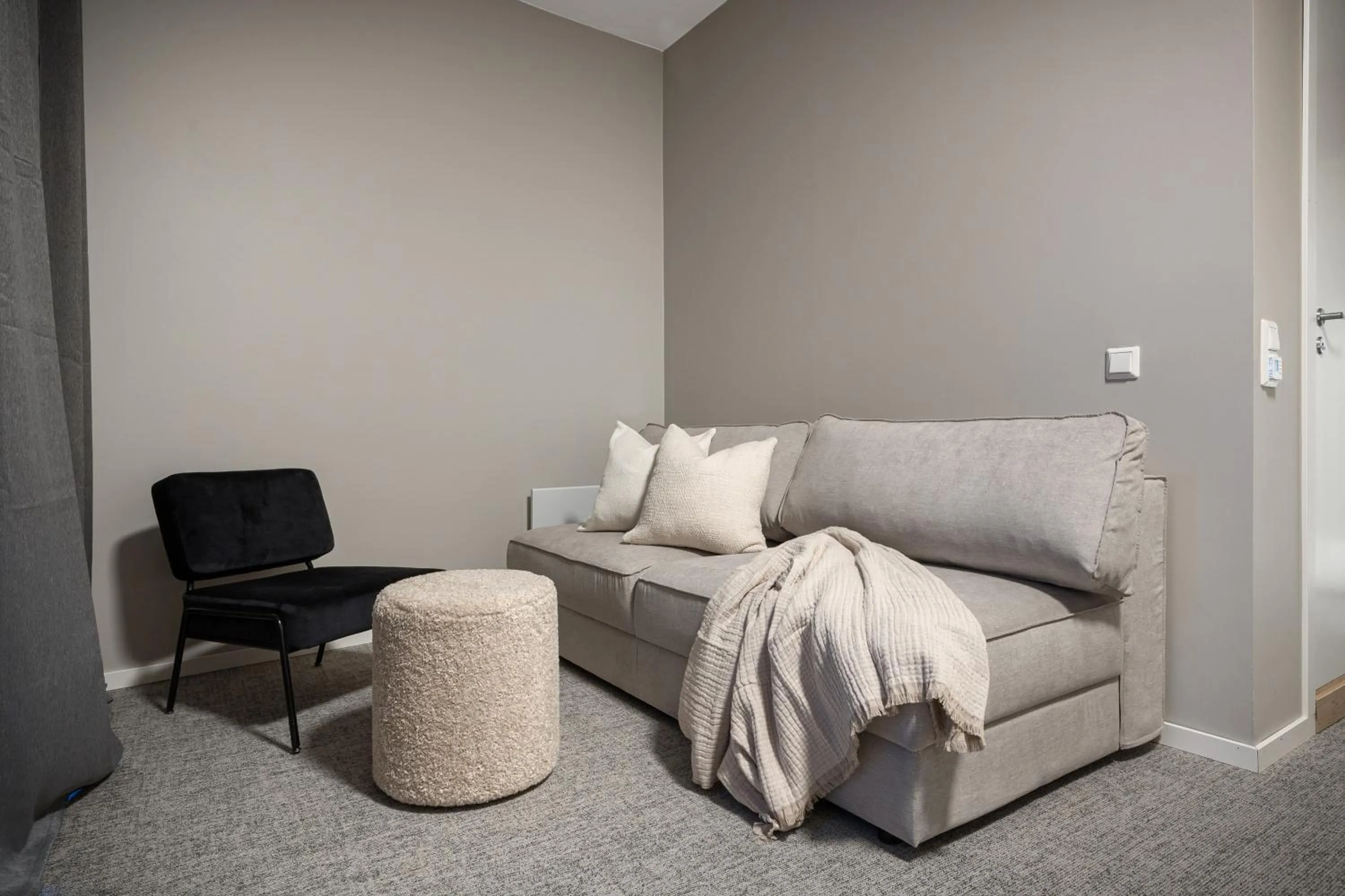 Living room in Enter Skansen Hotel