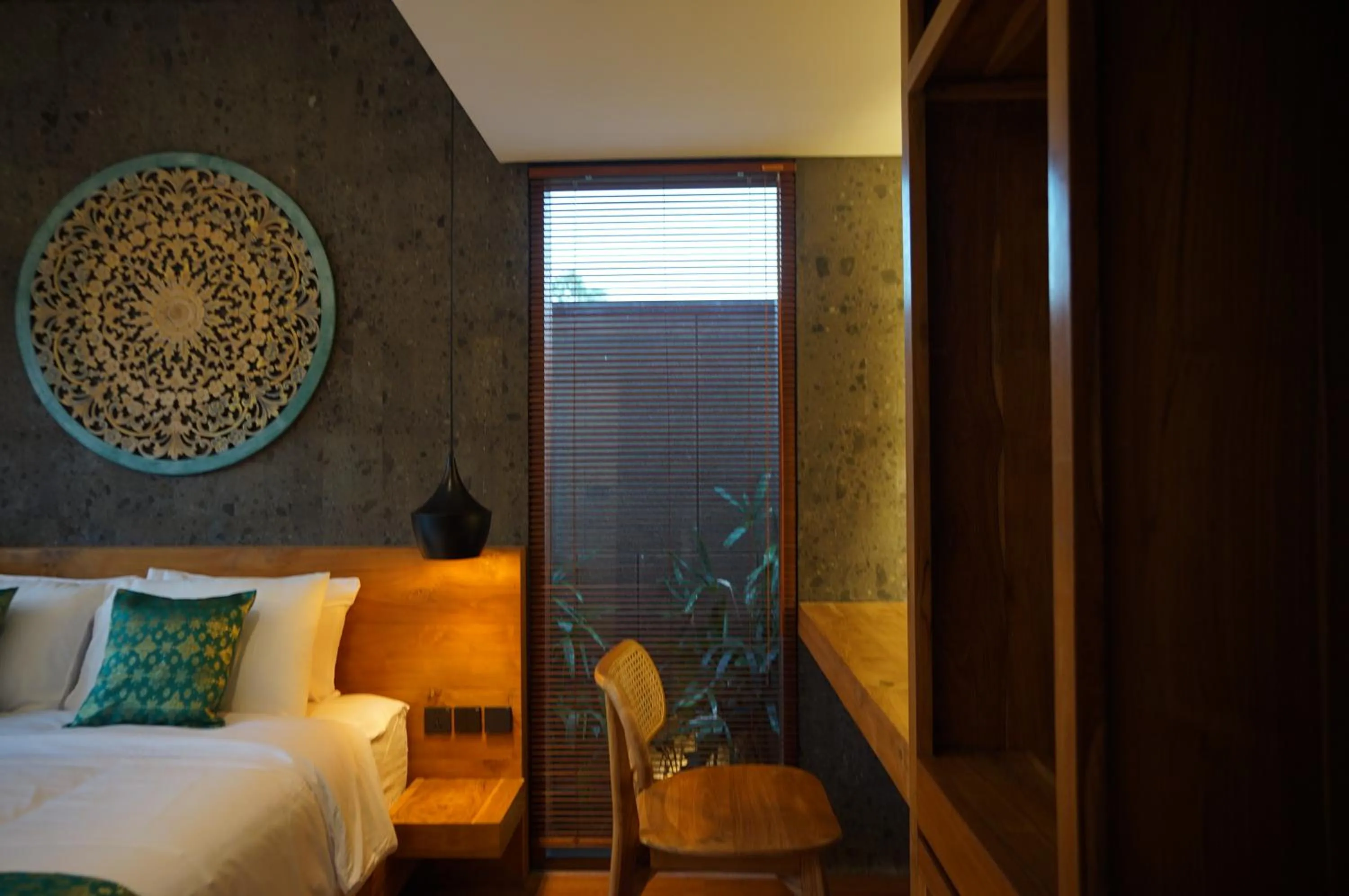 Bedroom, Bed in The Shanti Graha Villas