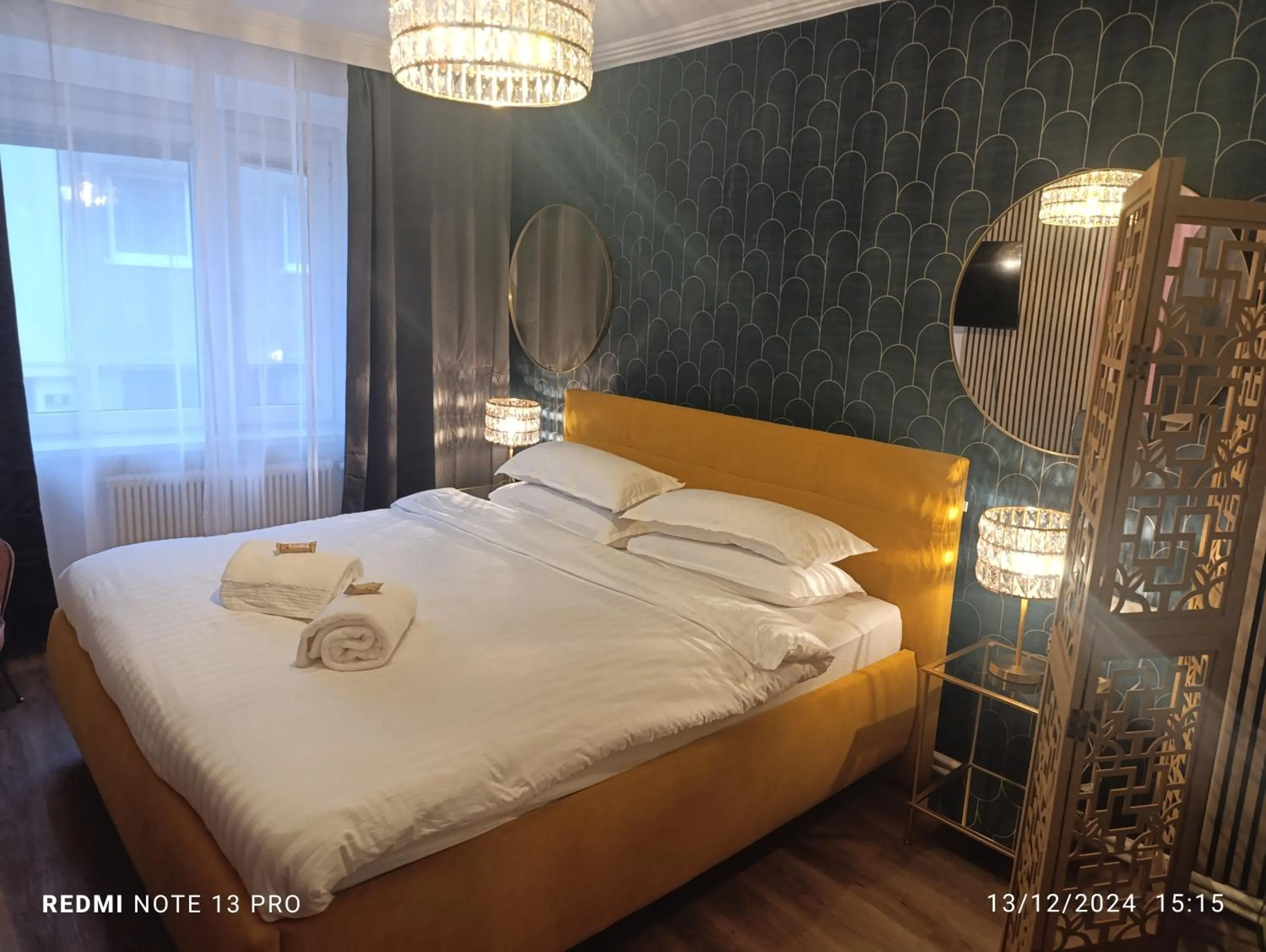 Bed in BOSSA CITY Design Apartments