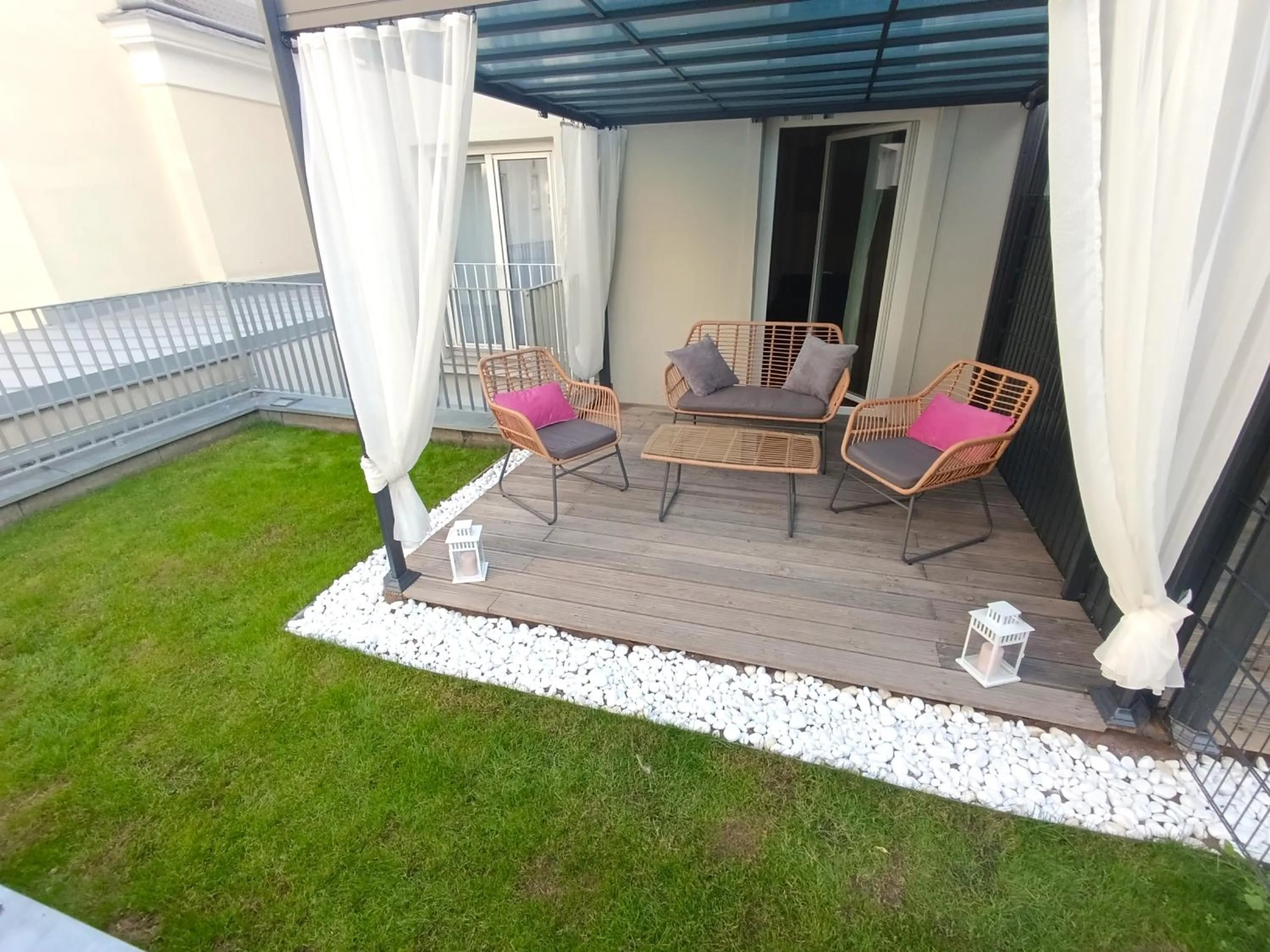 Garden in BOSSA CITY Design Apartments