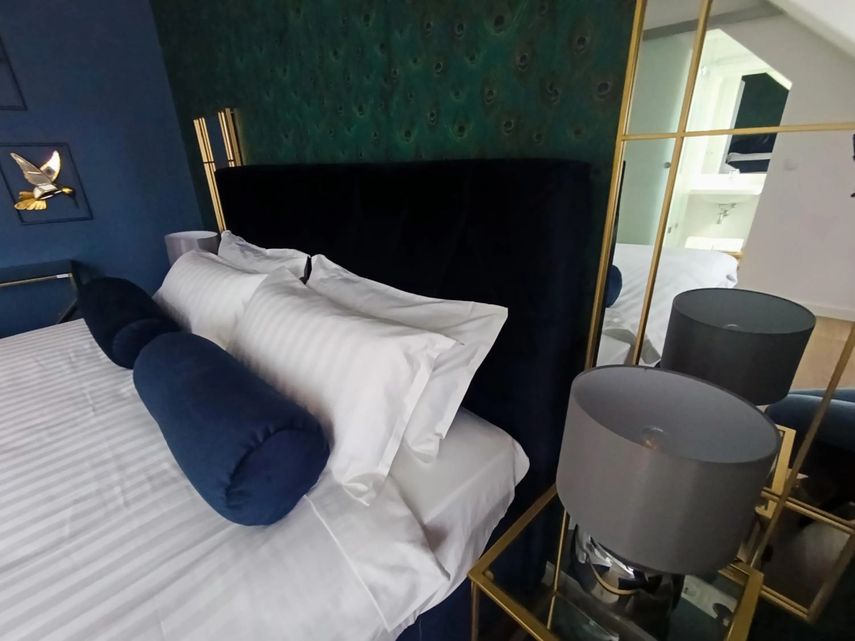 Bed in BOSSA CITY Design Apartments