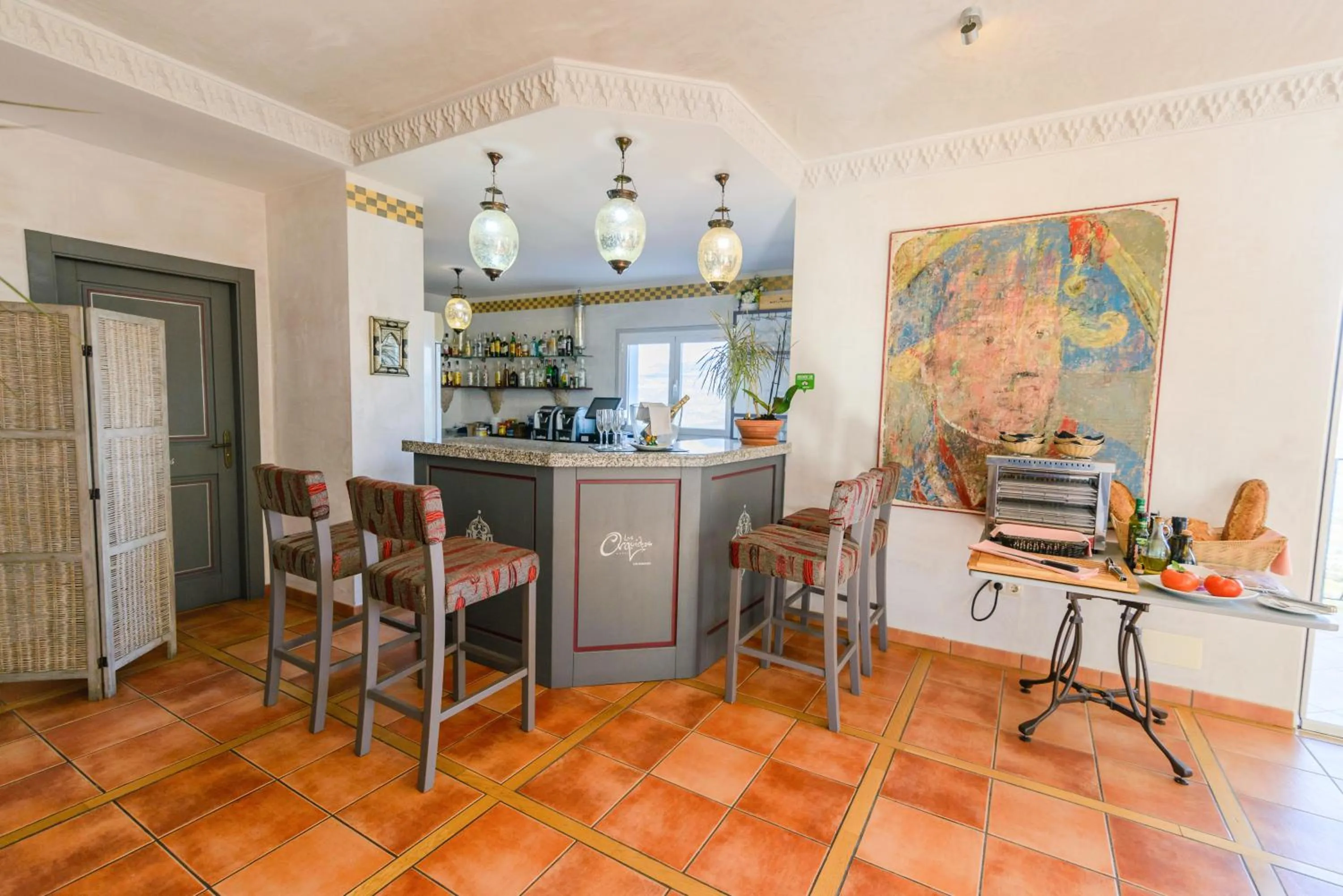 Lounge or bar in Las Orquideas Hotel Spain