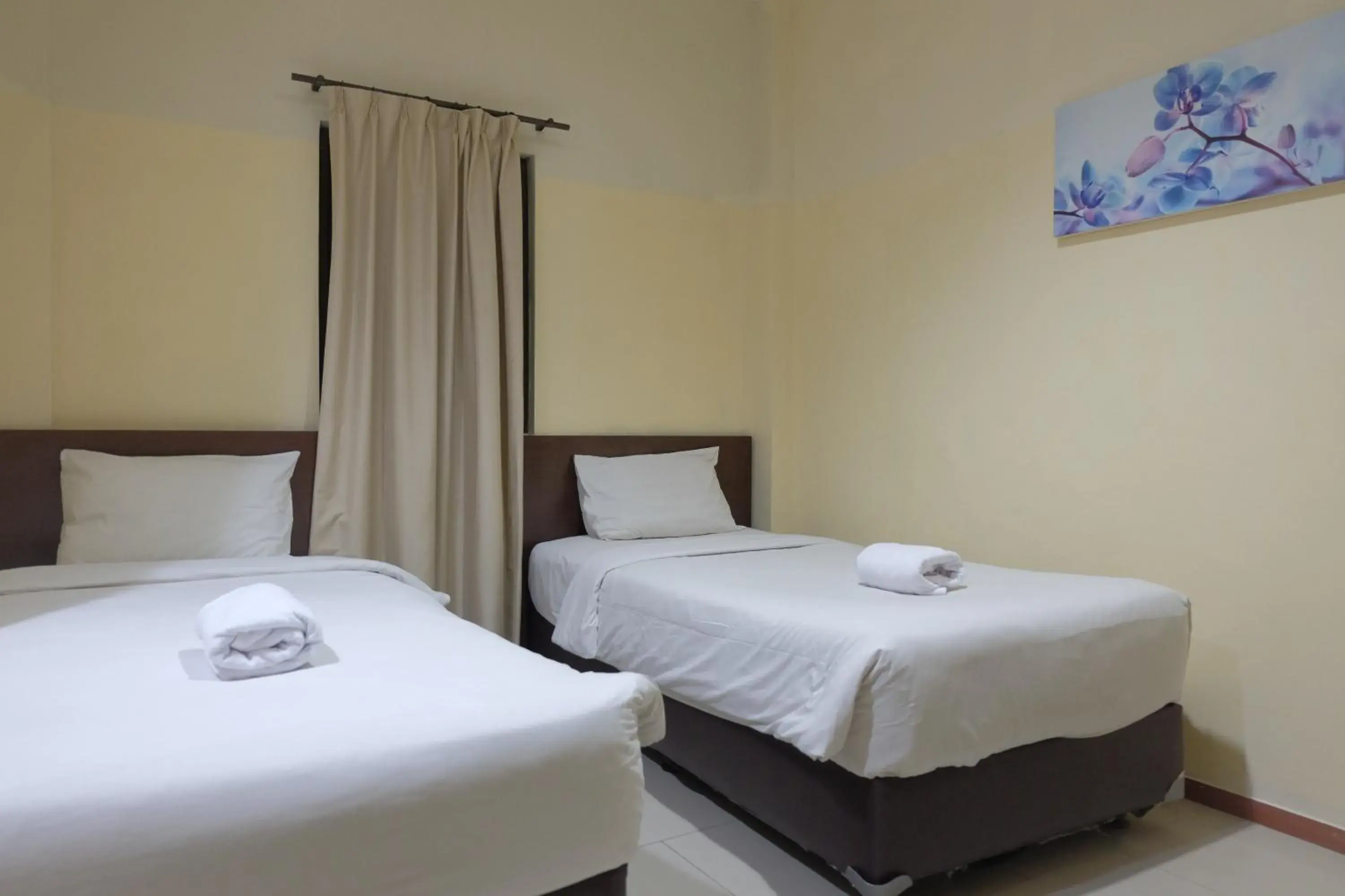 Bed in De Nusantara Hotel Syariah Bed in De Nusantara Hotel Syariah