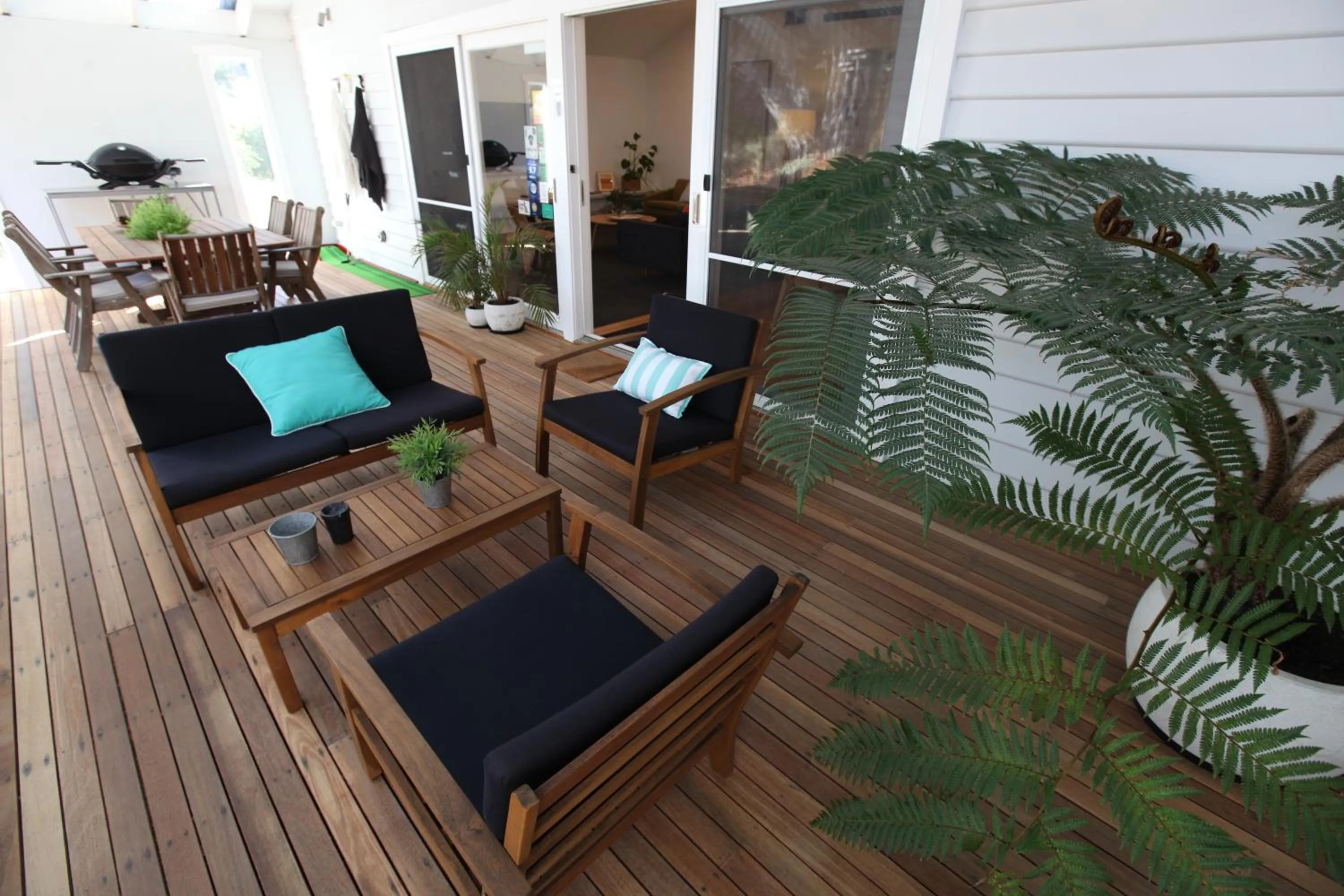 Balcony/Terrace in Sunny Side Up B&B Rye